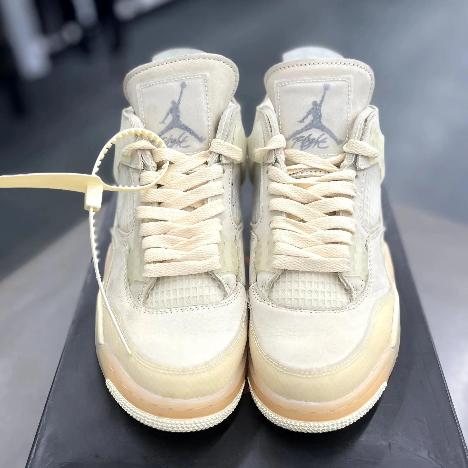 Jordan 4 Retro Off-White Sail (Women's) - Preowned