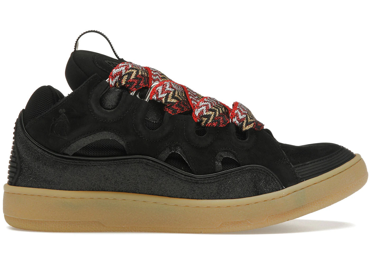 Lanvin Leather Curb Black Gum - Preowned