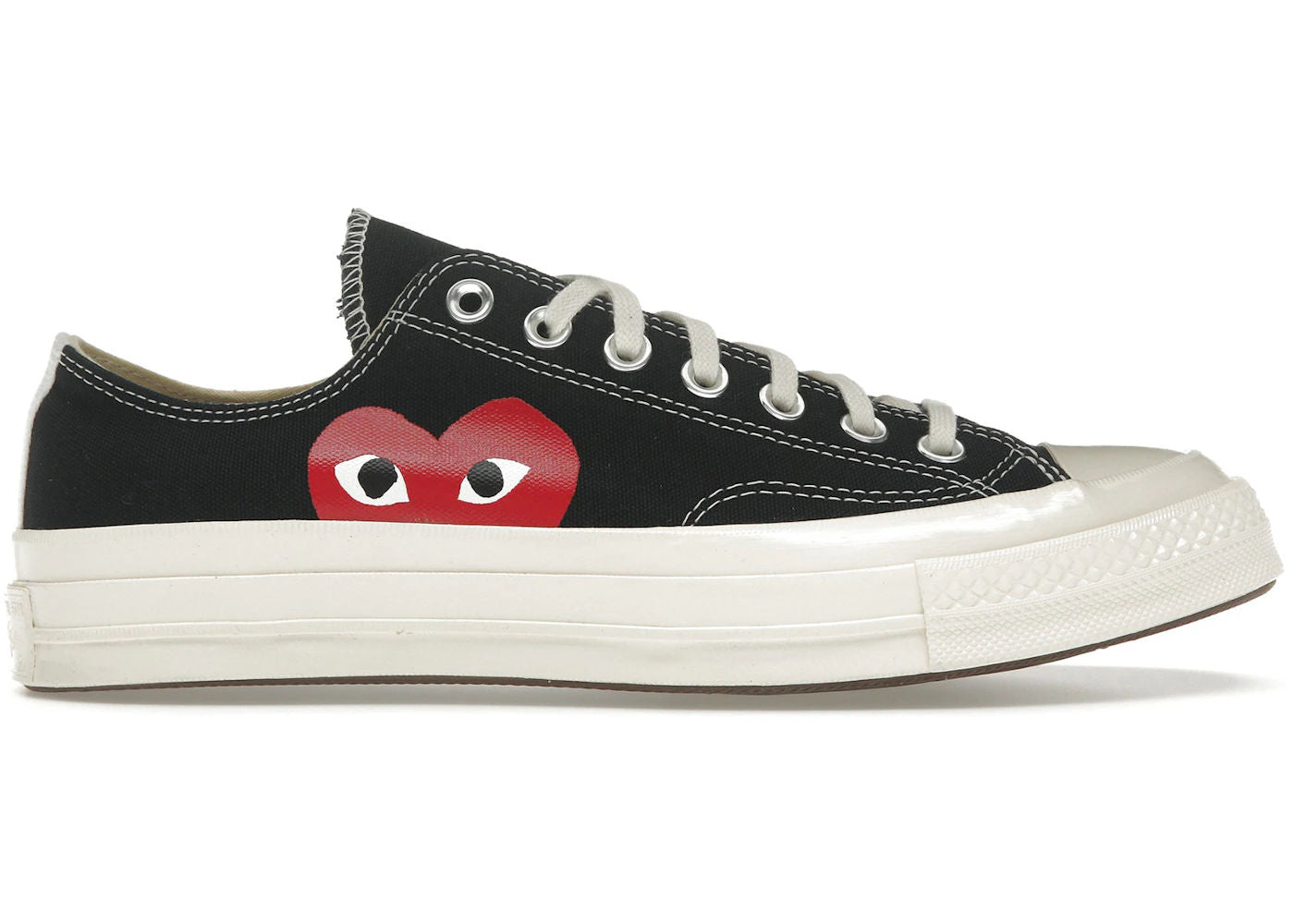 Converse Chuck Taylor All Star 70 Ox Comme des Garcons PLAY Black - Preowned