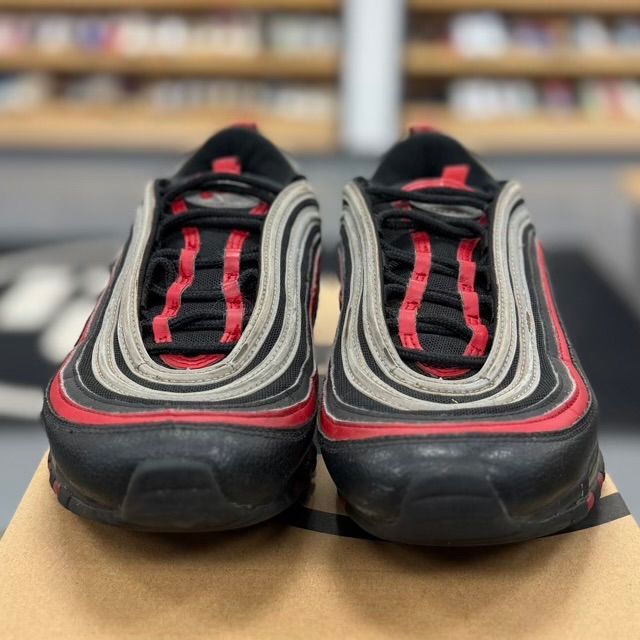 Nike Air Max 97 Black Red Silver - Preowned