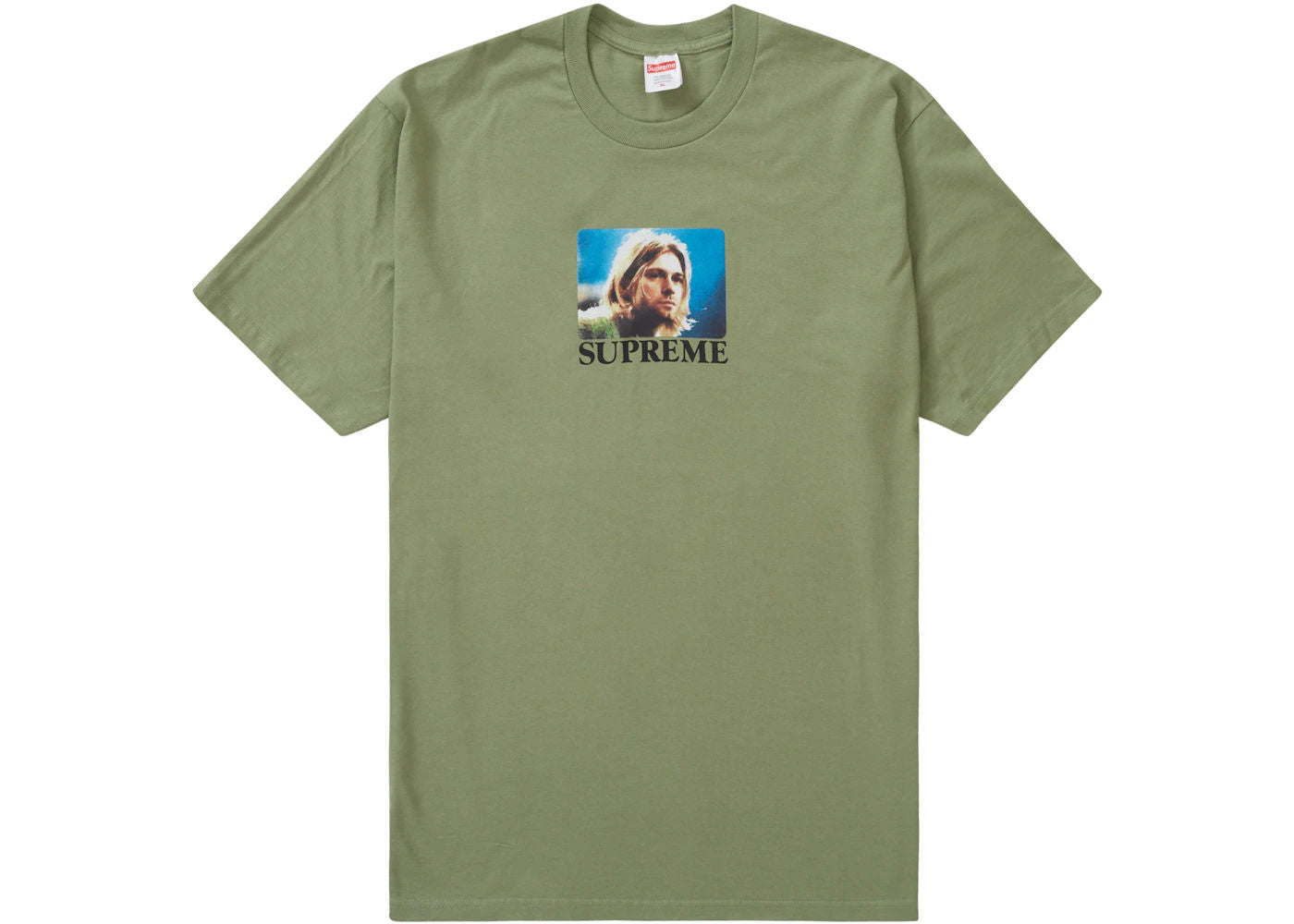 Supreme Kurt Cobain Tee Light Olive