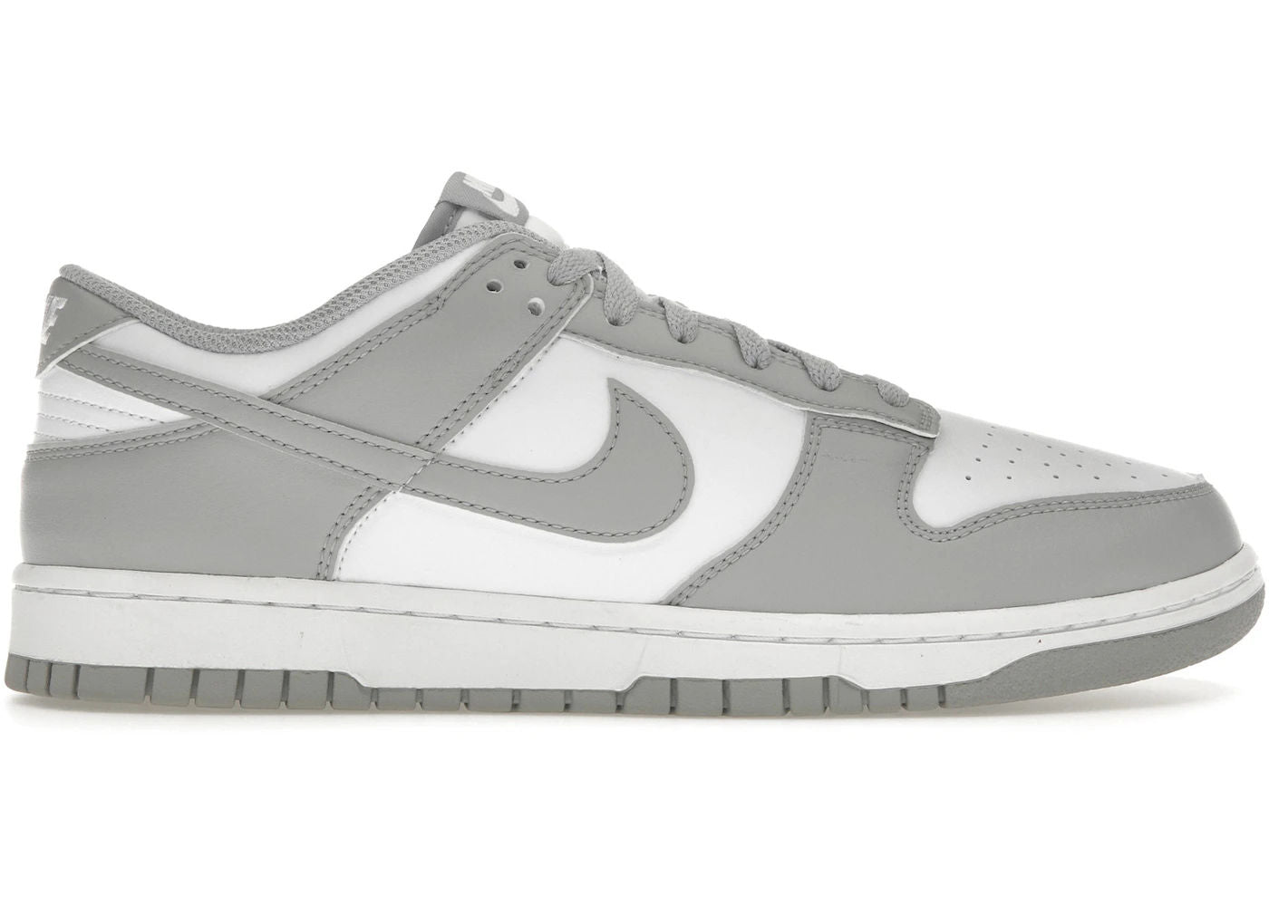 BRAND NEW STEAL - Nike Dunk Low White Light Smoke Grey