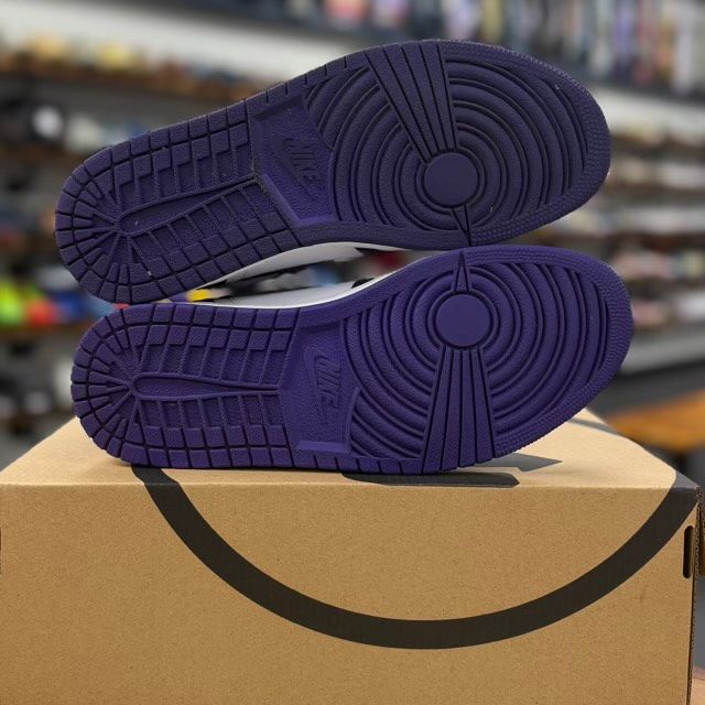 Jordan 1 Retro High Court Purple White - Preowned