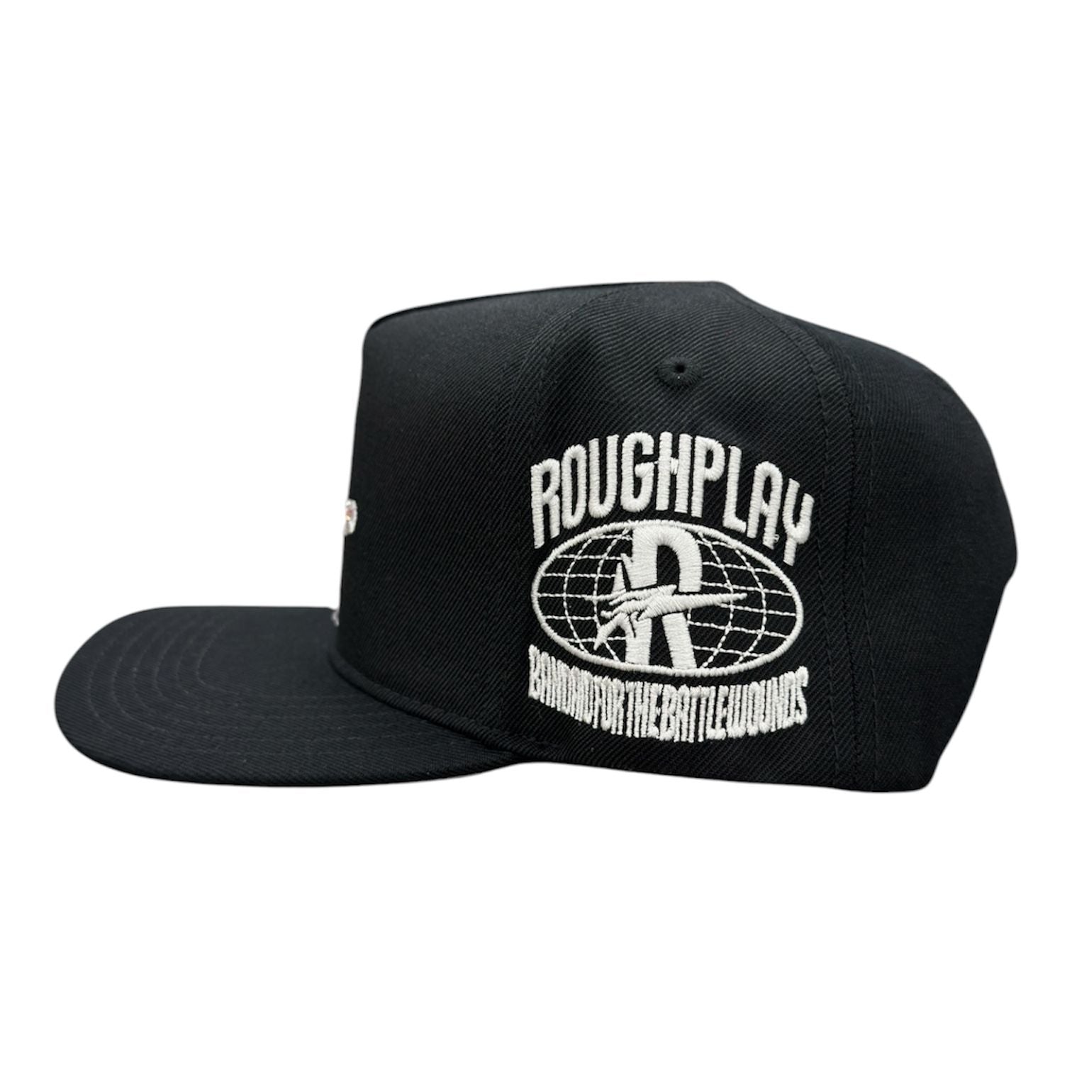 Roughplay Snapback (Black/Orange)