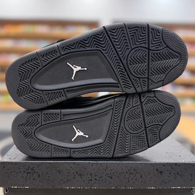 Jordan 4 Retro Black Cat (2025) (GS) - Preowned