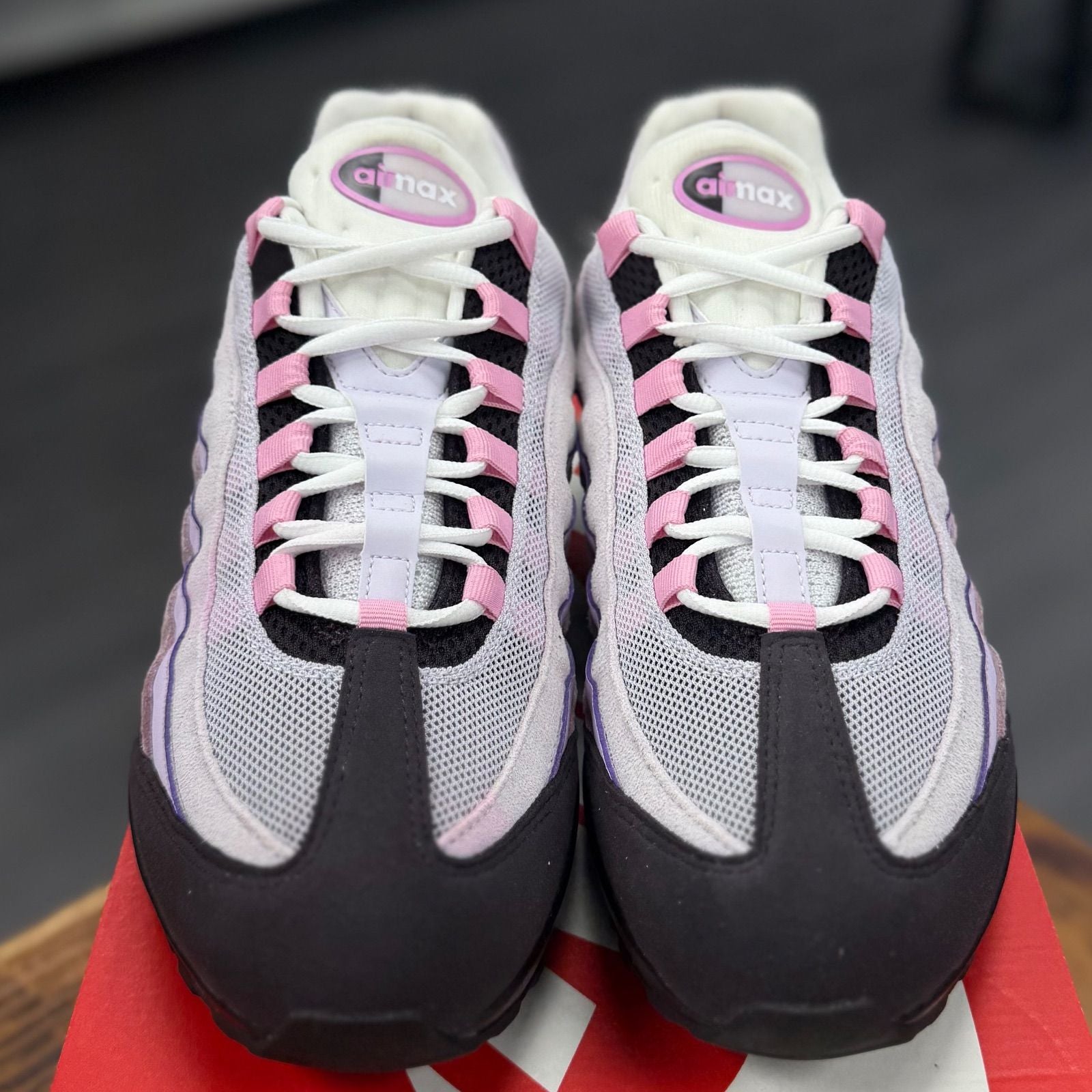 Nike Air Max 95 OG Big Bubble Burgundy Ash (Women's) - Preowned