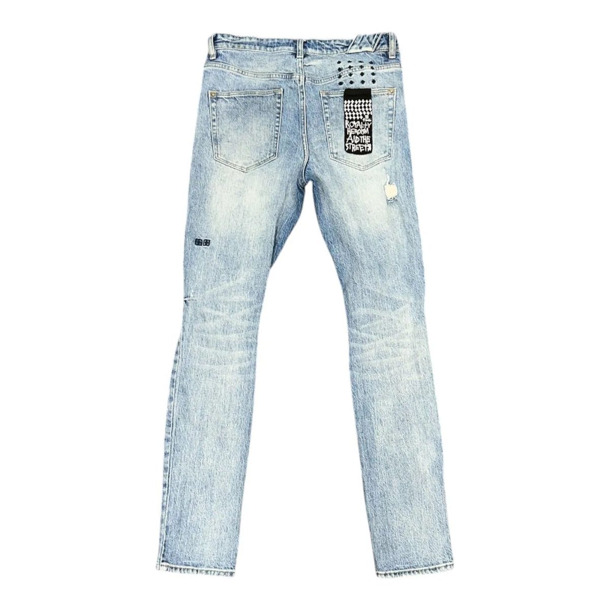 Ksubi Chitch Self Repair Jeans (Light Wash) - Preowned