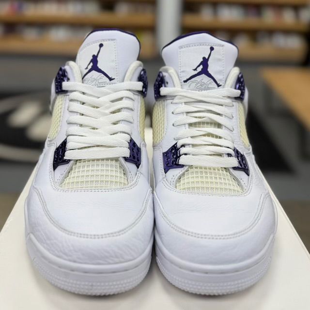 Jordan 4 Retro Metallic Purple - Preowned