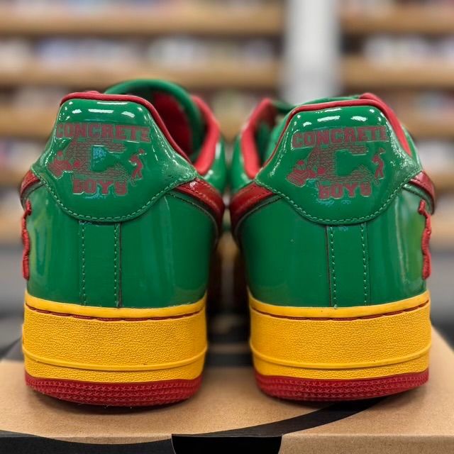 Nike Air Force 1 Low Lil Yachty Concrete Boys Lucky Green - Preowned