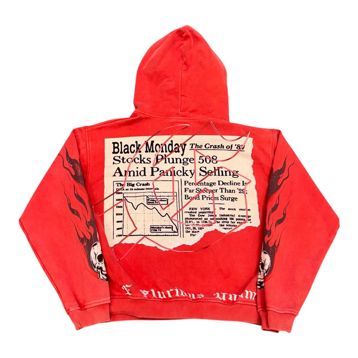 Godspeed Black Monday Hoodie Red - Preowned