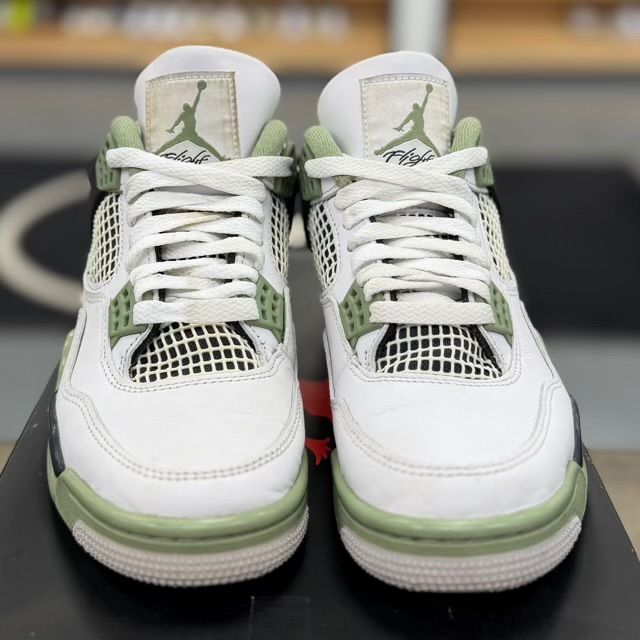 Jordan 4 Retro Seafoam (Women's) - Preowned