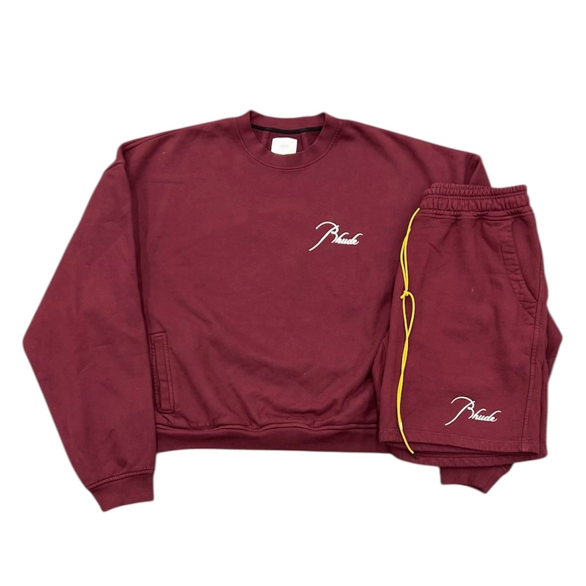 Rhude Set (Burgundy) - Preowned