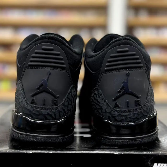 Jordan 3 Retro Black Cat (2025) (GS) - Preowned