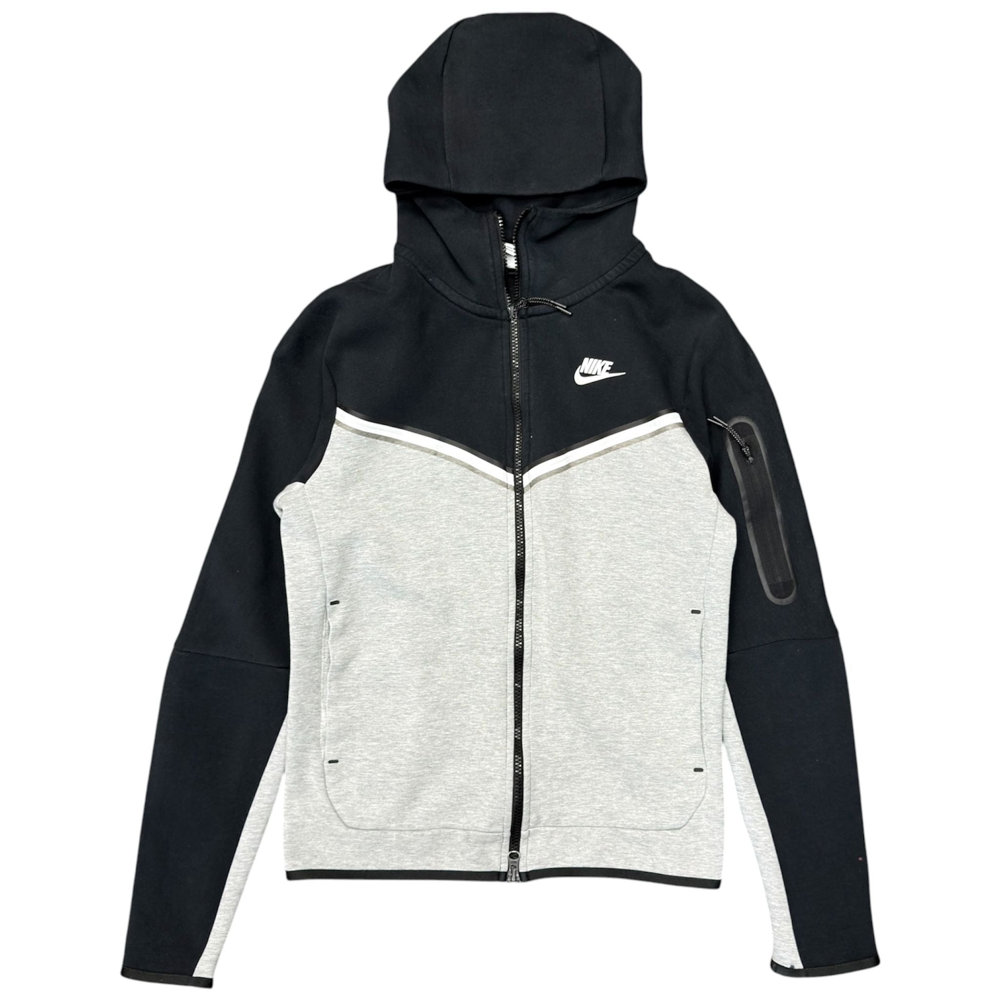 Nike Tech Hoodie (Black/Grey) - Preowned