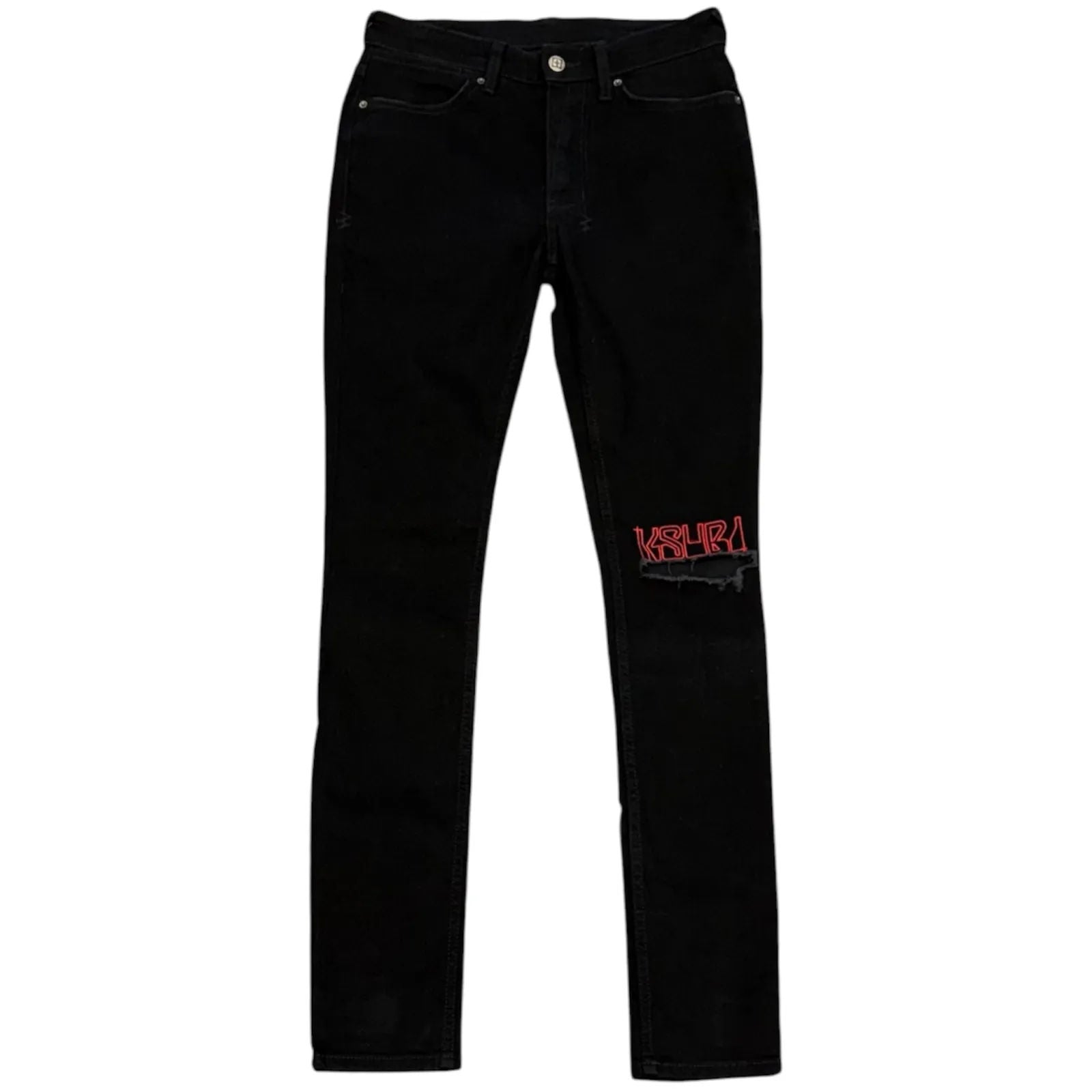 Ksubi Van Winkle Laid Back Sting Jeans (Black) - Preowned