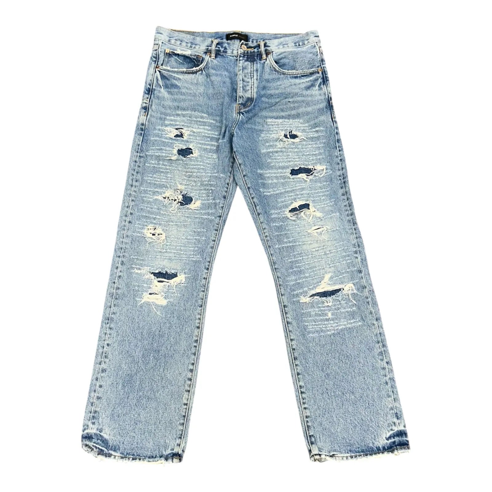 Purple Brand P.001 Distressed Denim (Blue) - Preowned