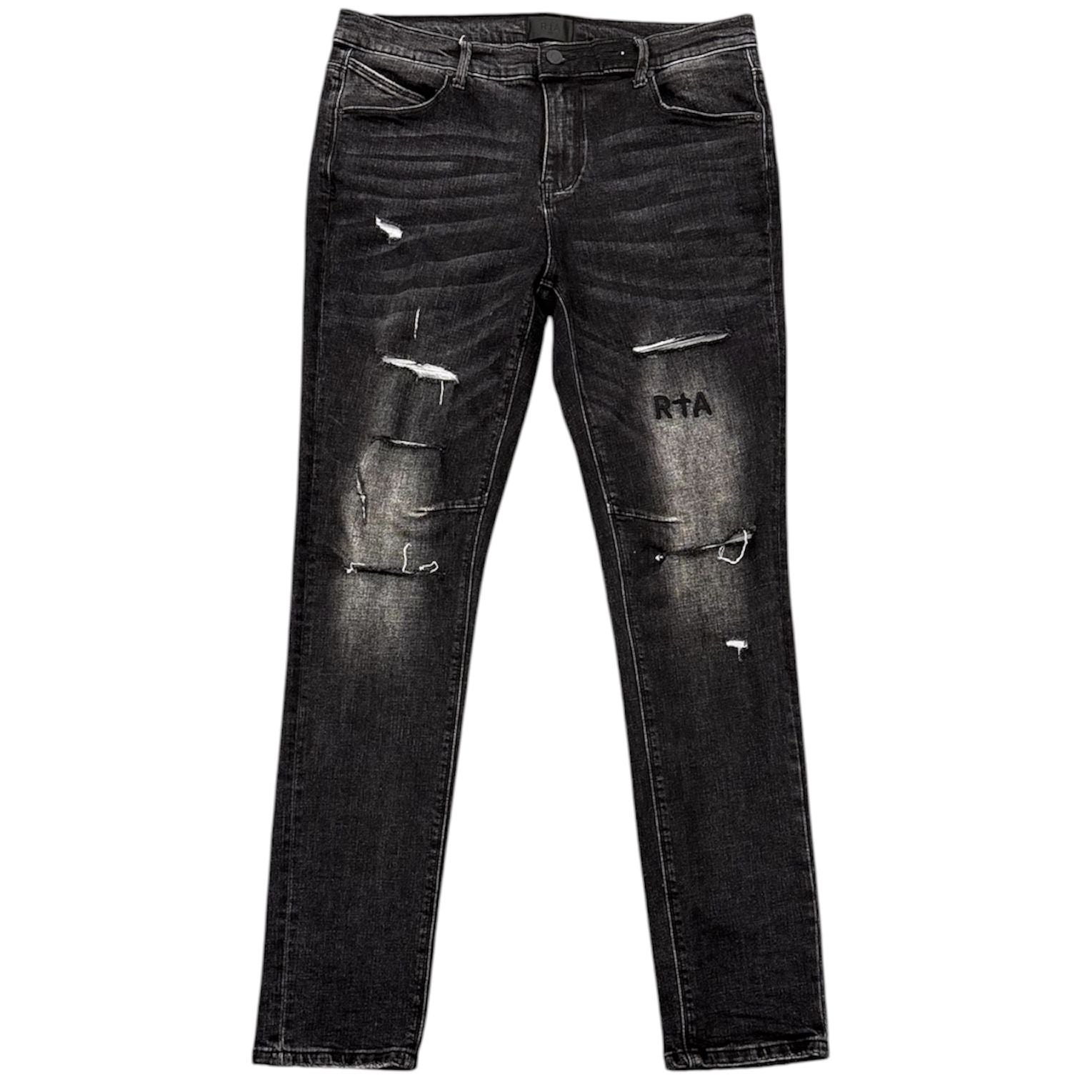 RTA Bryant Skinny Jean (Black Fade) - Preowned