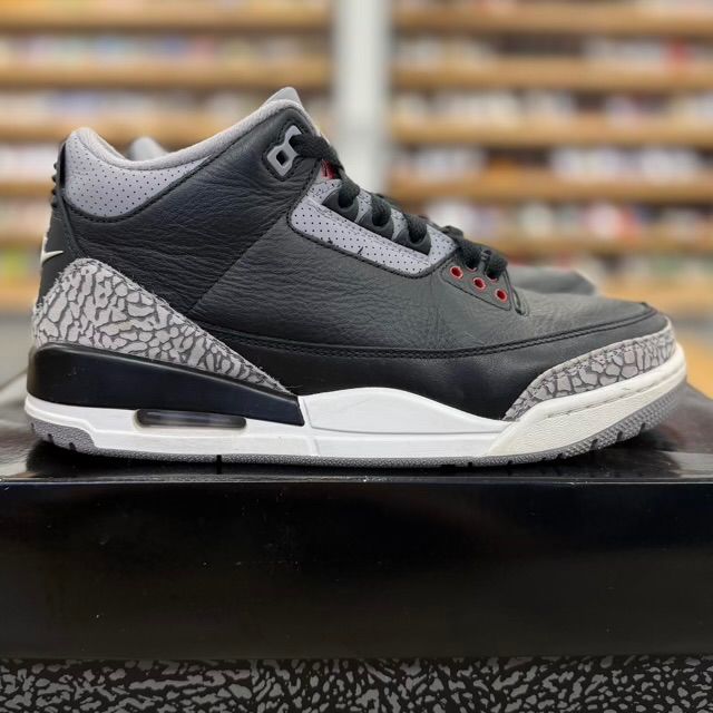 Jordan 3 Retro OG Black Cement (2024) - Preowned