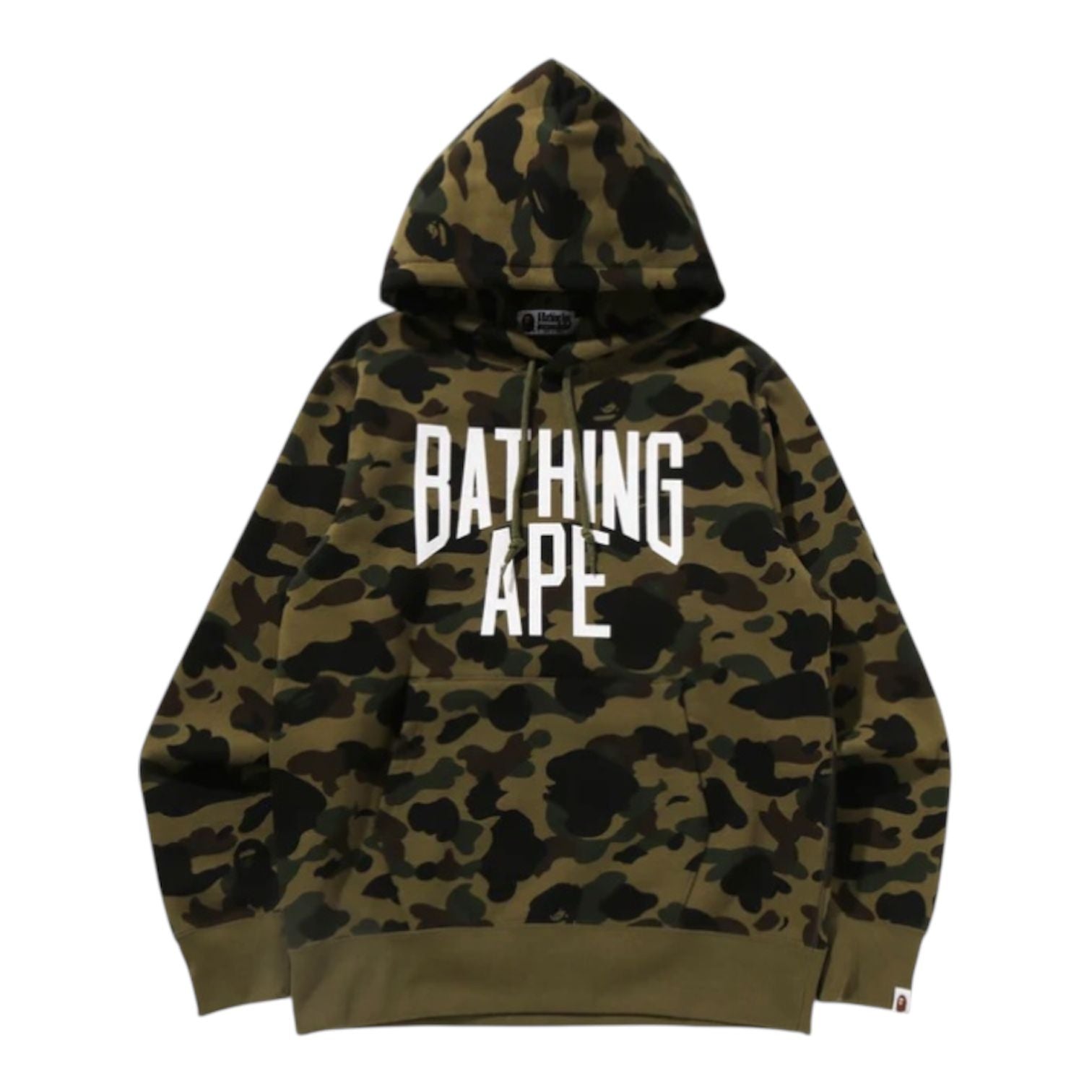 Bape 1st Camo Pullover Hoodie (Green)