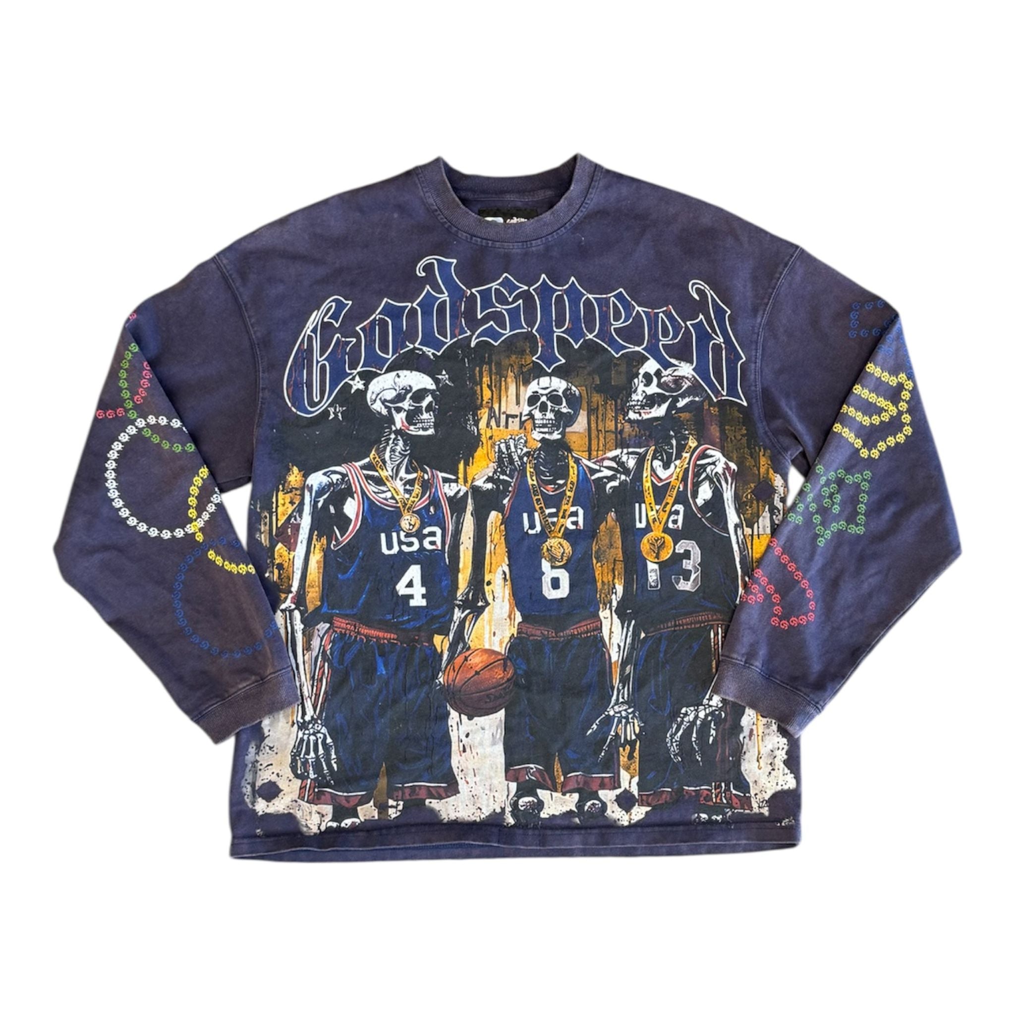 Godspeed Dream Team Long Sleeve (Navy) - Preowned