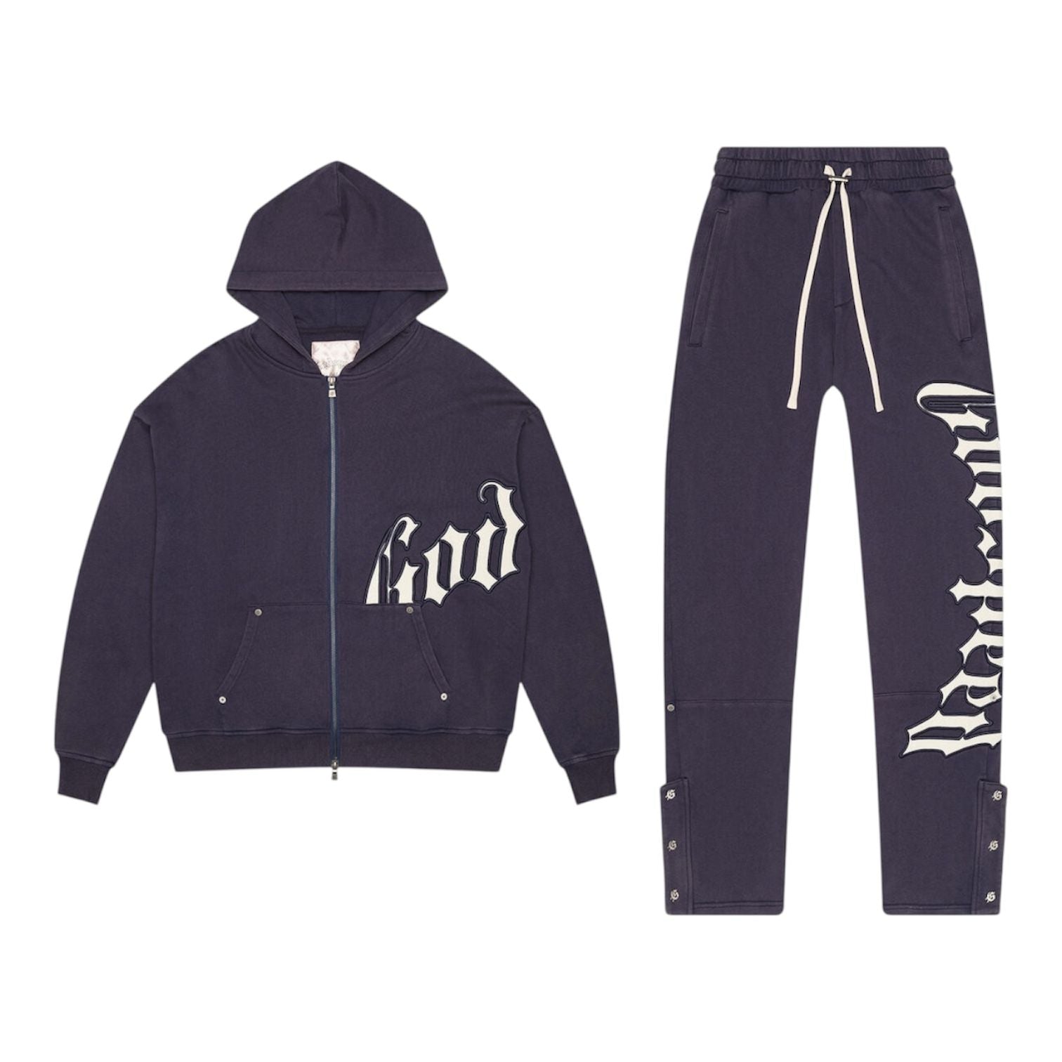 Godspeed OG Logo Sweatsuit V2 (Navy) - Preowned
