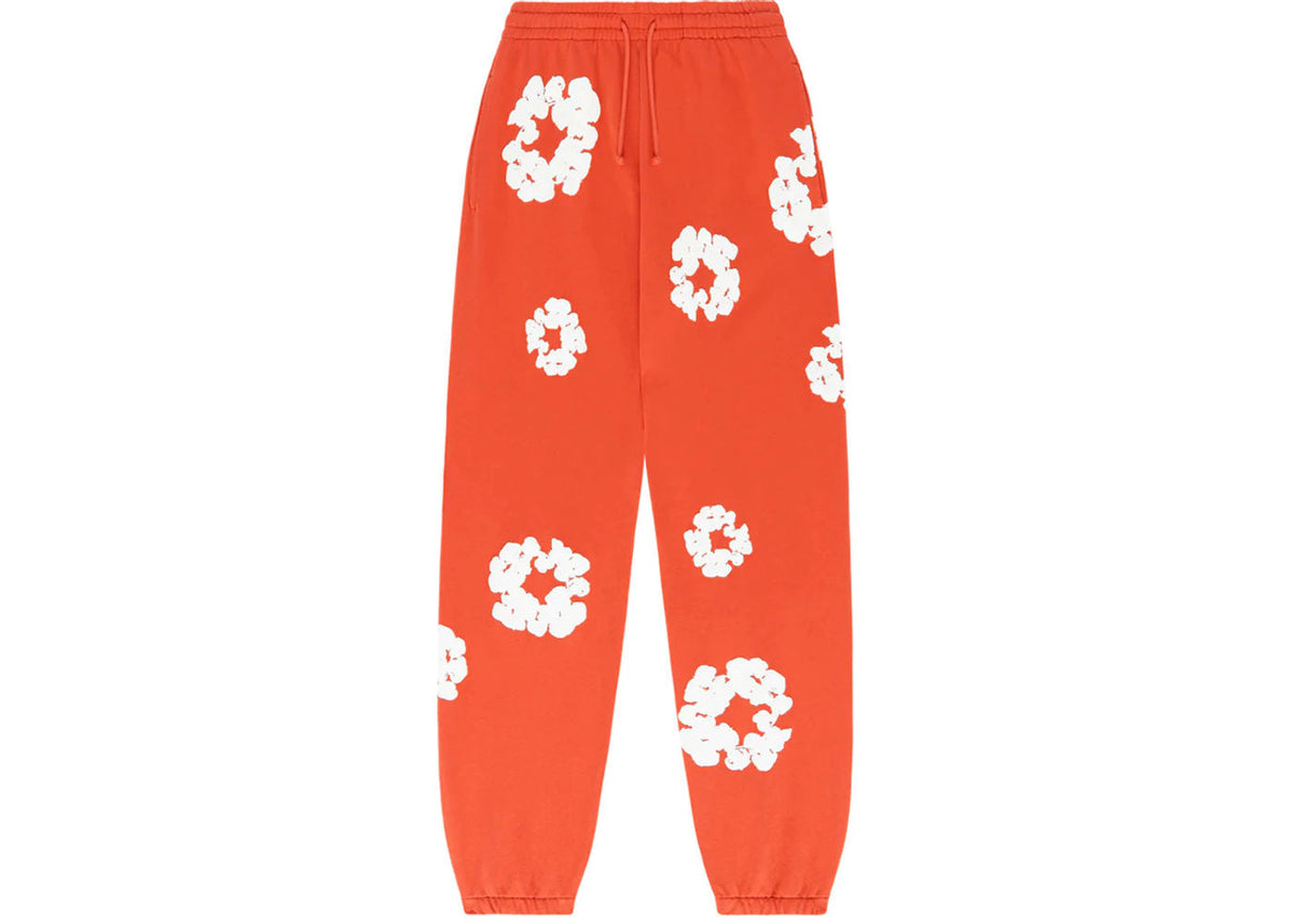 Denim Tears The Cotton Wreath Sweatpants (Orange)