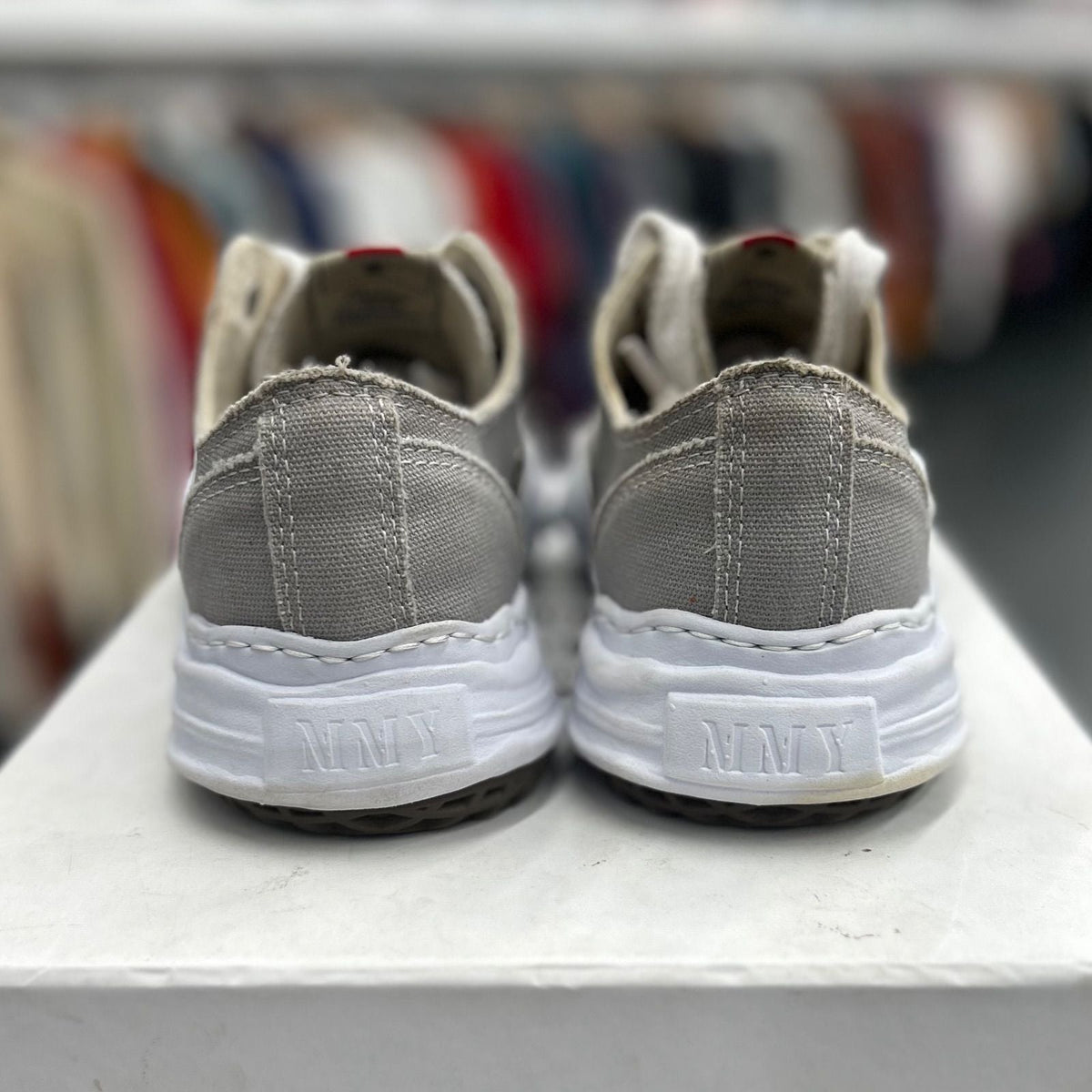 Maison Mihara Yasuhiro Peterson OG Sole Canvas Low Grey - Preowned