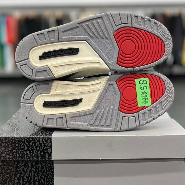 Jordan 3 Retro Cement Grey - Preowned