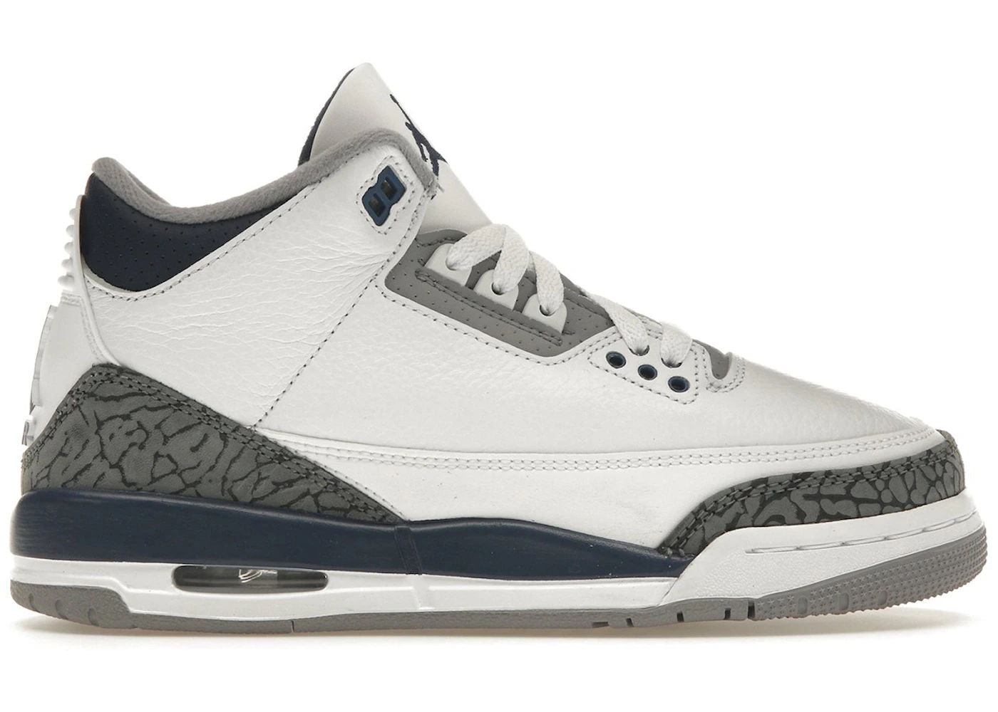 Jordan 3 Retro Midnight Navy (GS) - Preowned