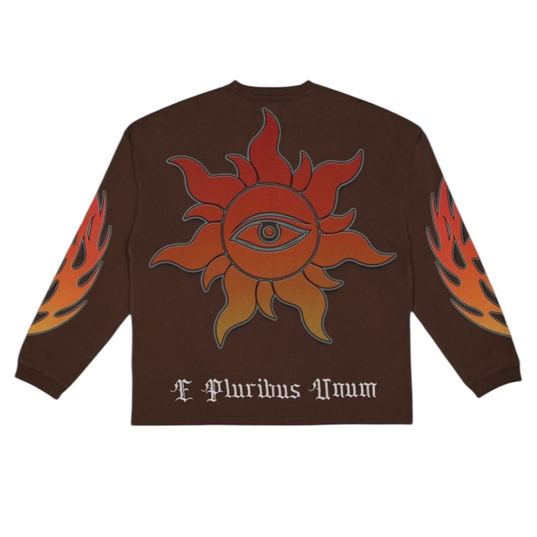 Godspeed On The Run L/S Tee (Mocha)