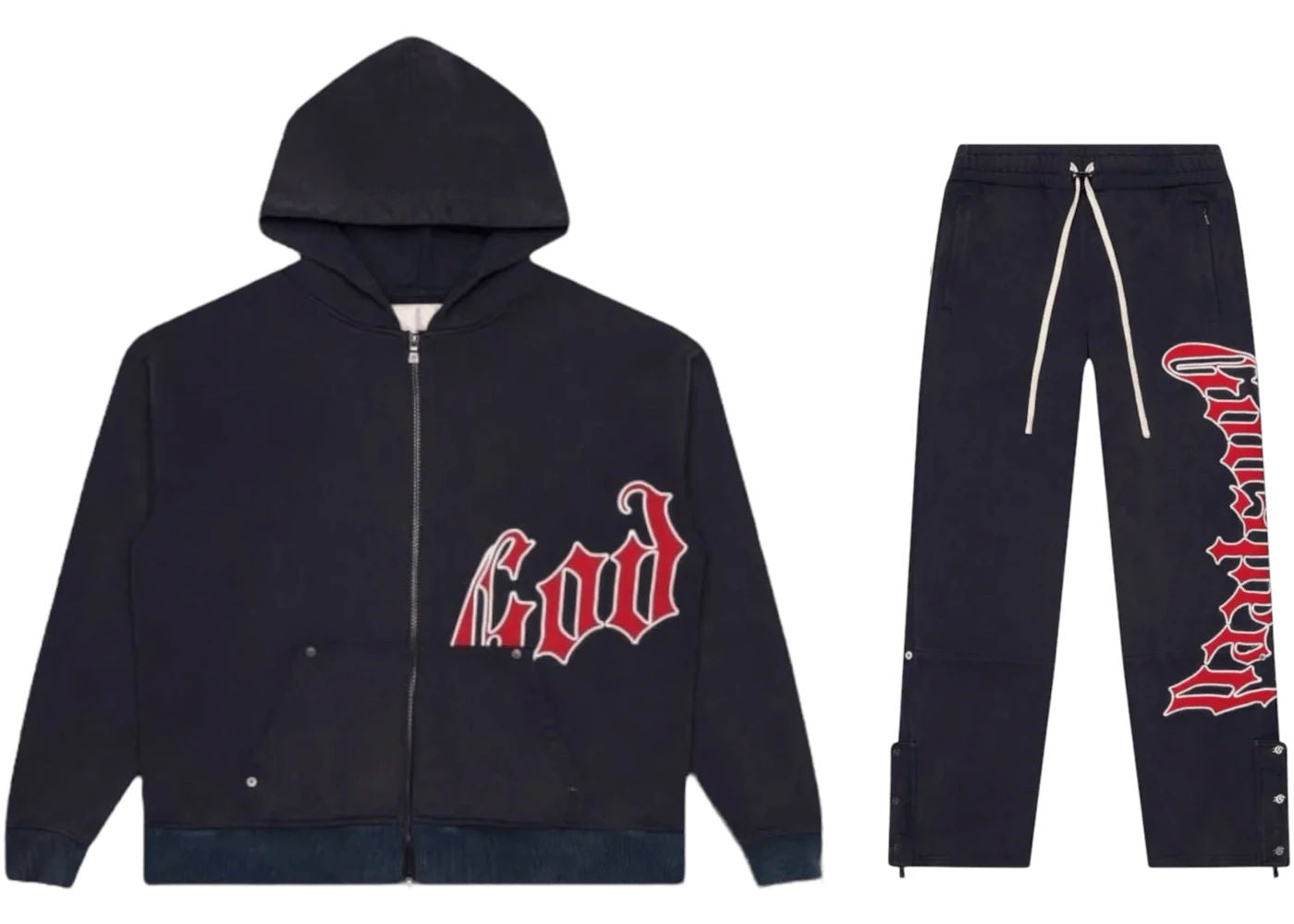 Godspeed OG Logo V2 Sweatsuit Navy/Red