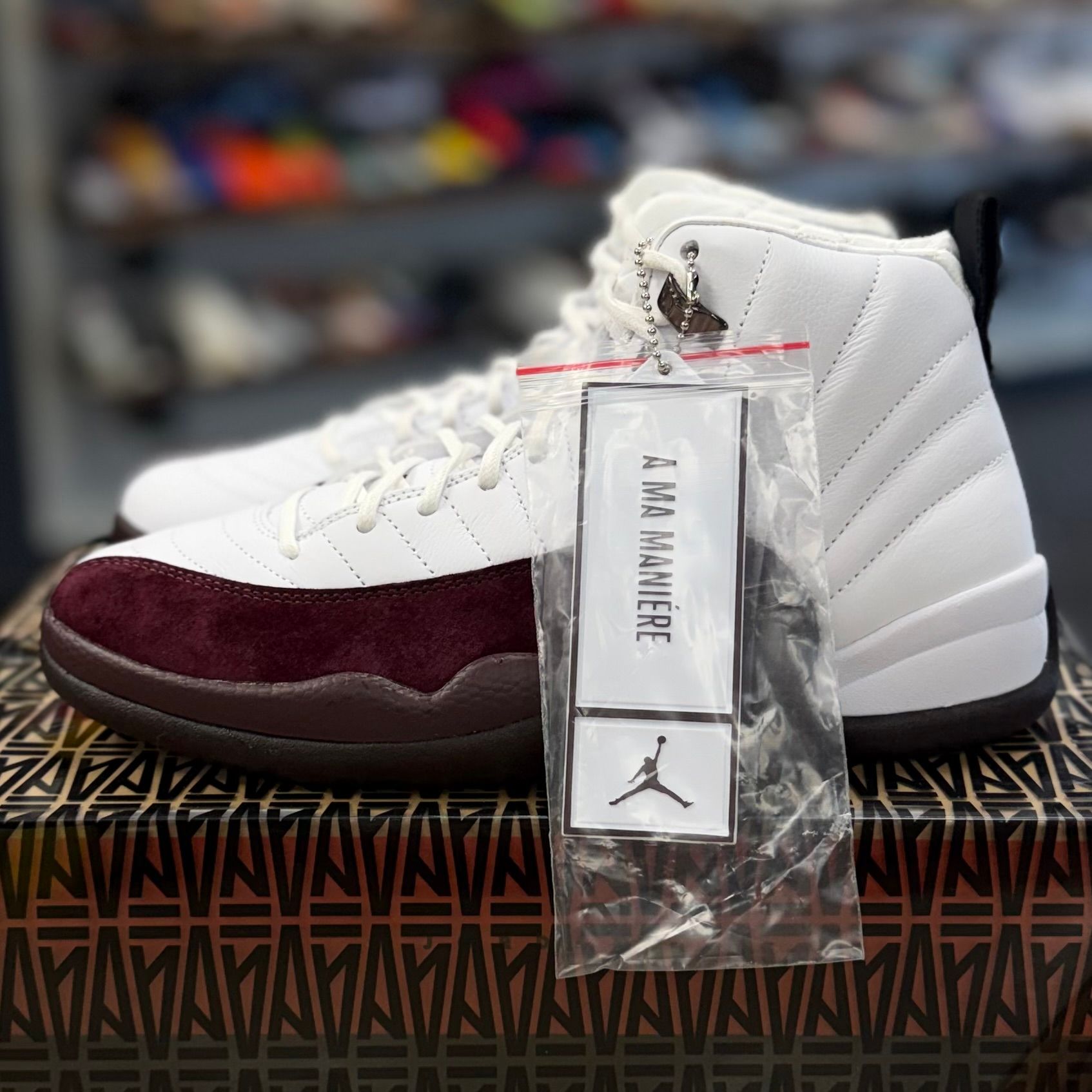 BRAND NEW STEAL - Jordan 12 Retro SP A Ma Maniére White (Women's)
