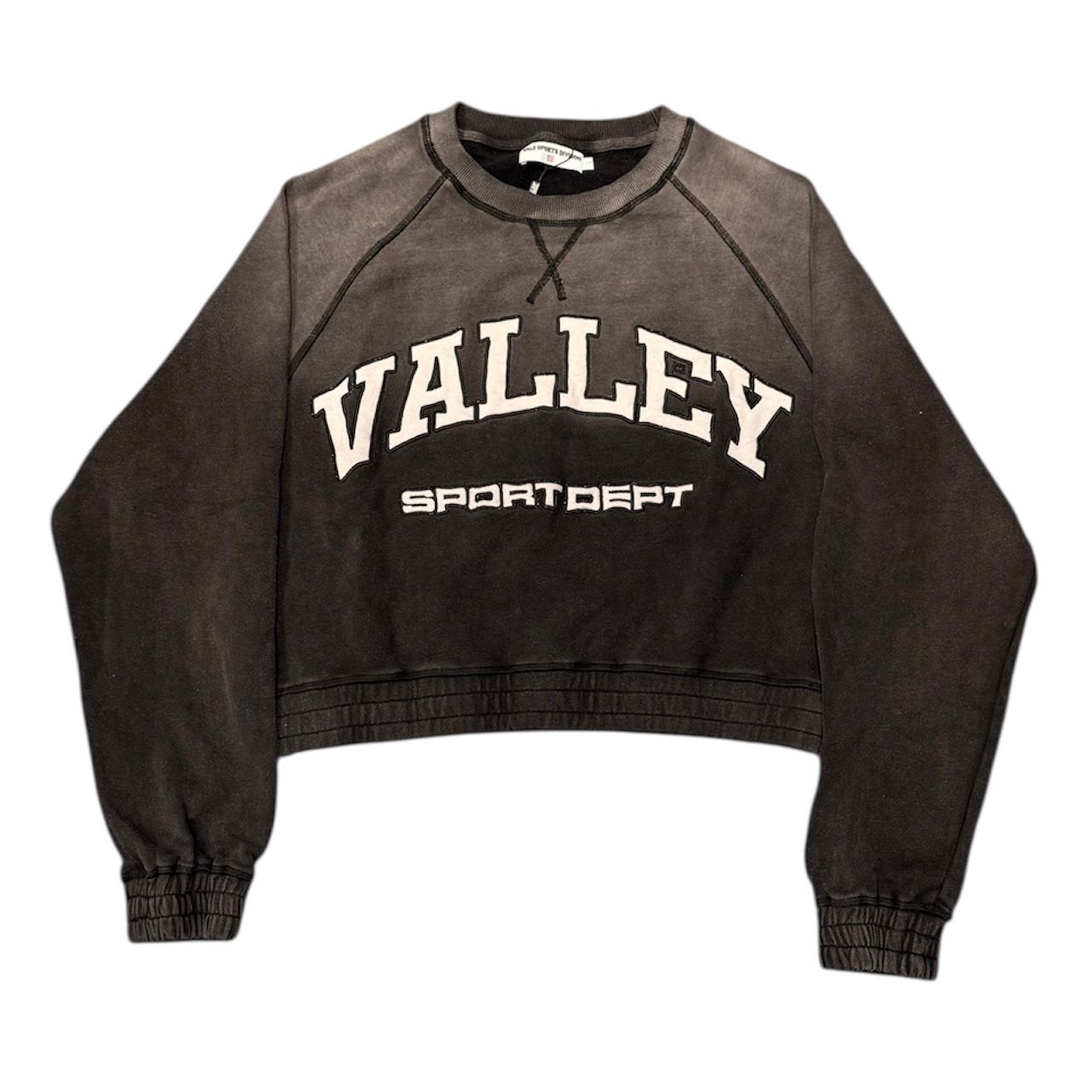 Vale Forever Valley Sports Dept Crewneck (Washed Black)