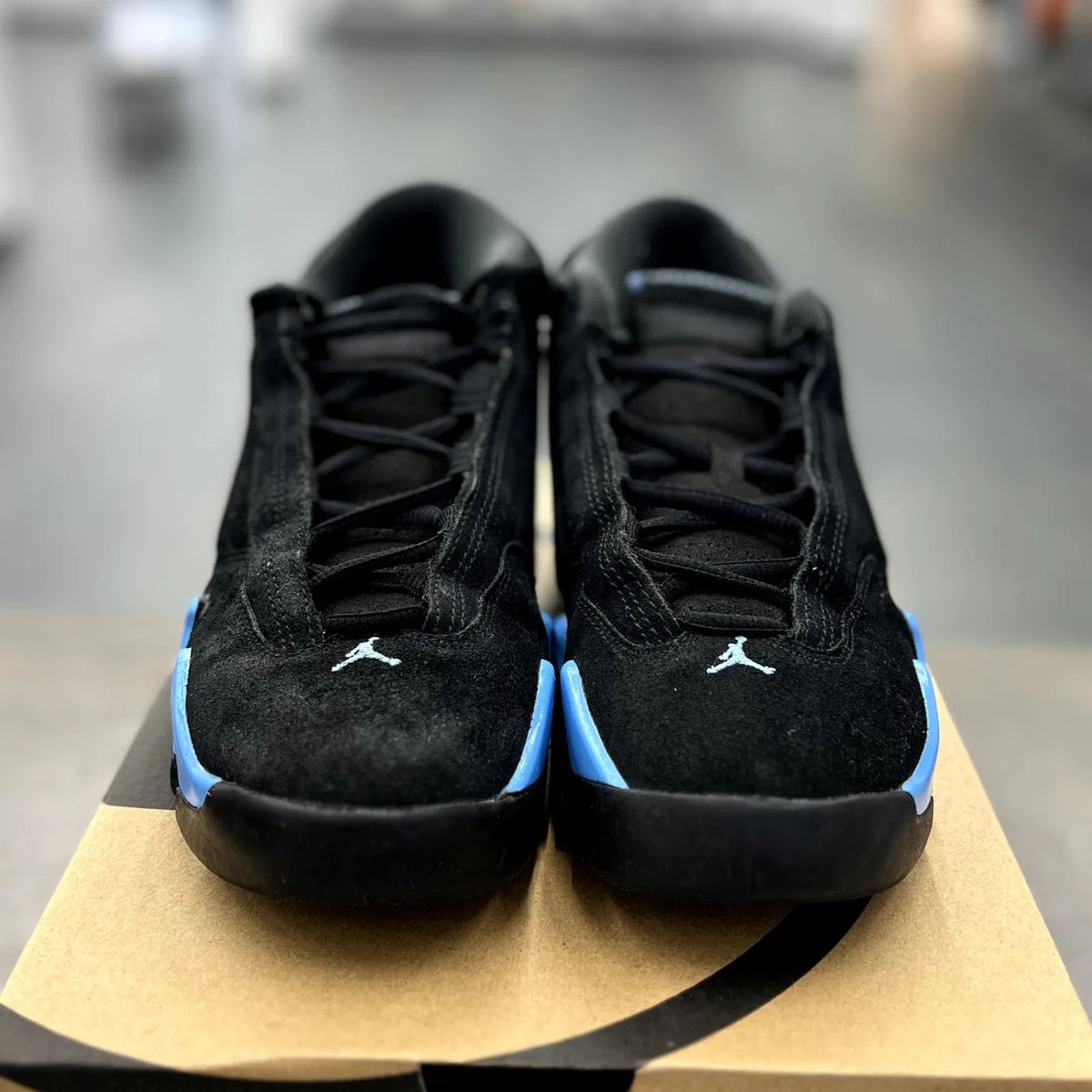 Jordan 14 Retro Black University Blue (2026) (GS) - Preowned