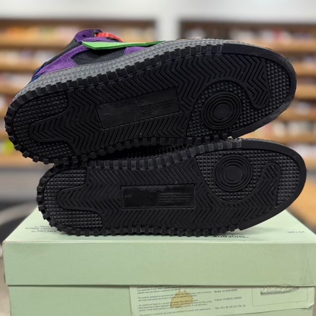 Off-White Off Court Low Top Purple Green - Preowned