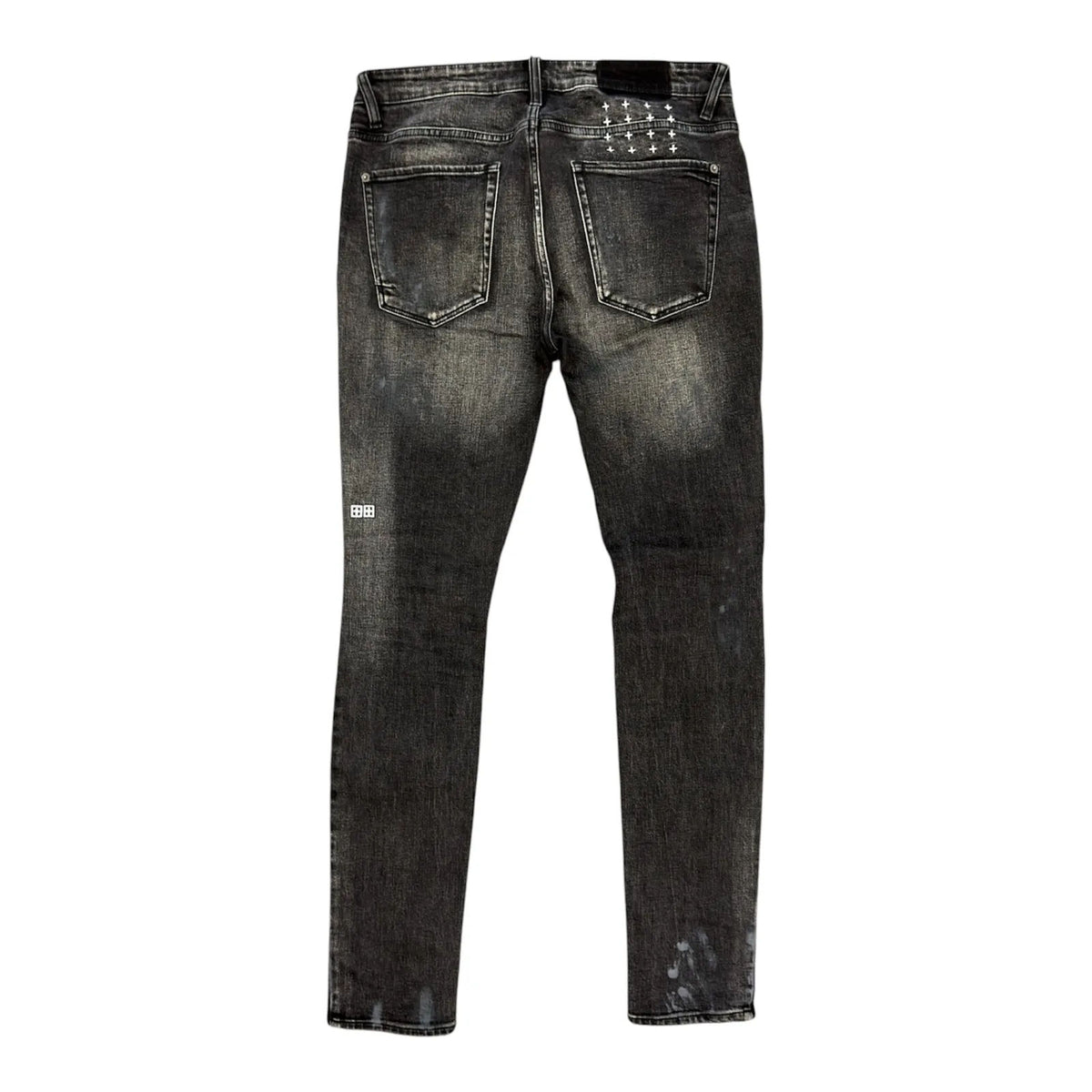 Ksubi Van Winkle Burnt Jeans (Black Wash) - Preowned