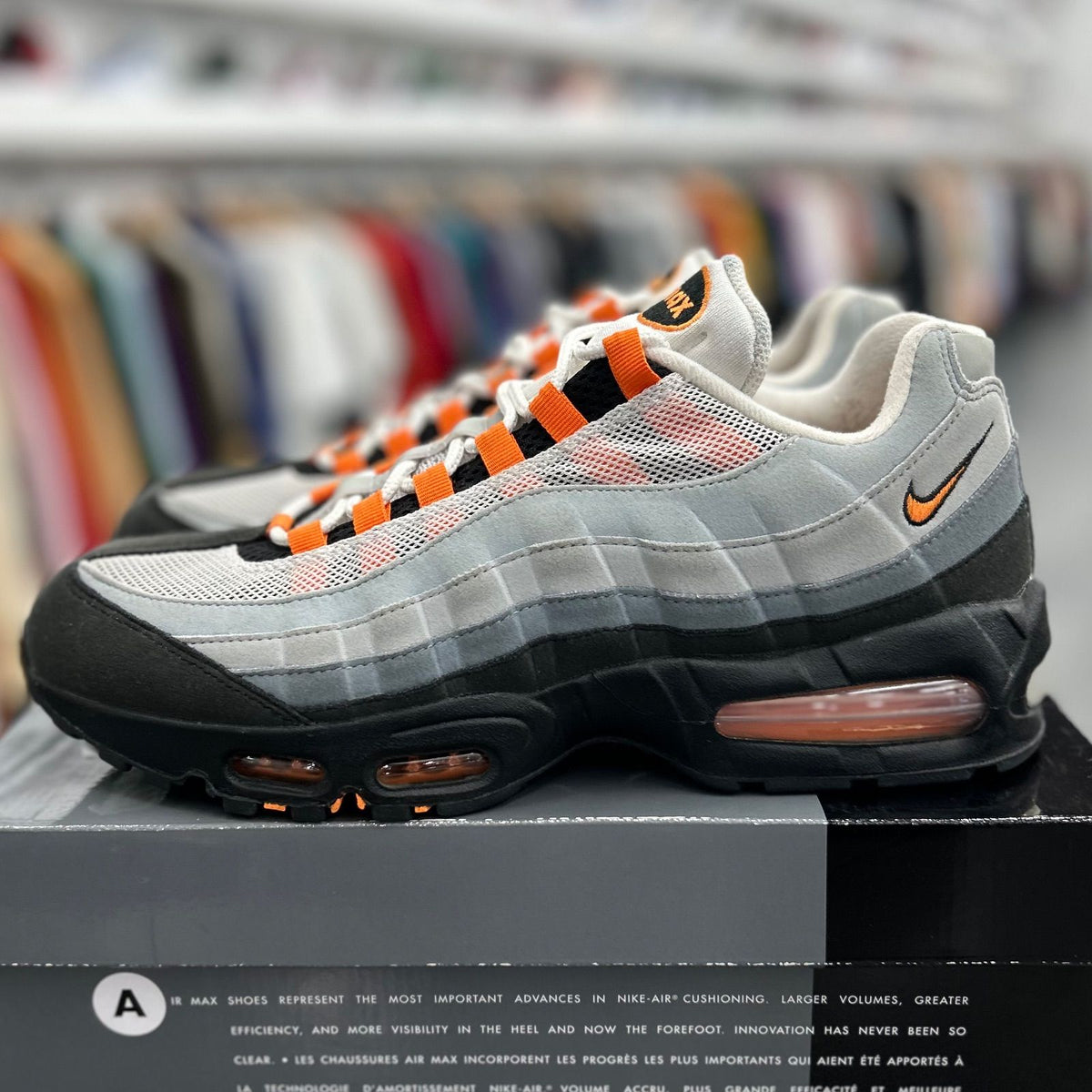 Nike Air Max 95 OG Big Bubble Bright Mandarin (2025) - Preowned