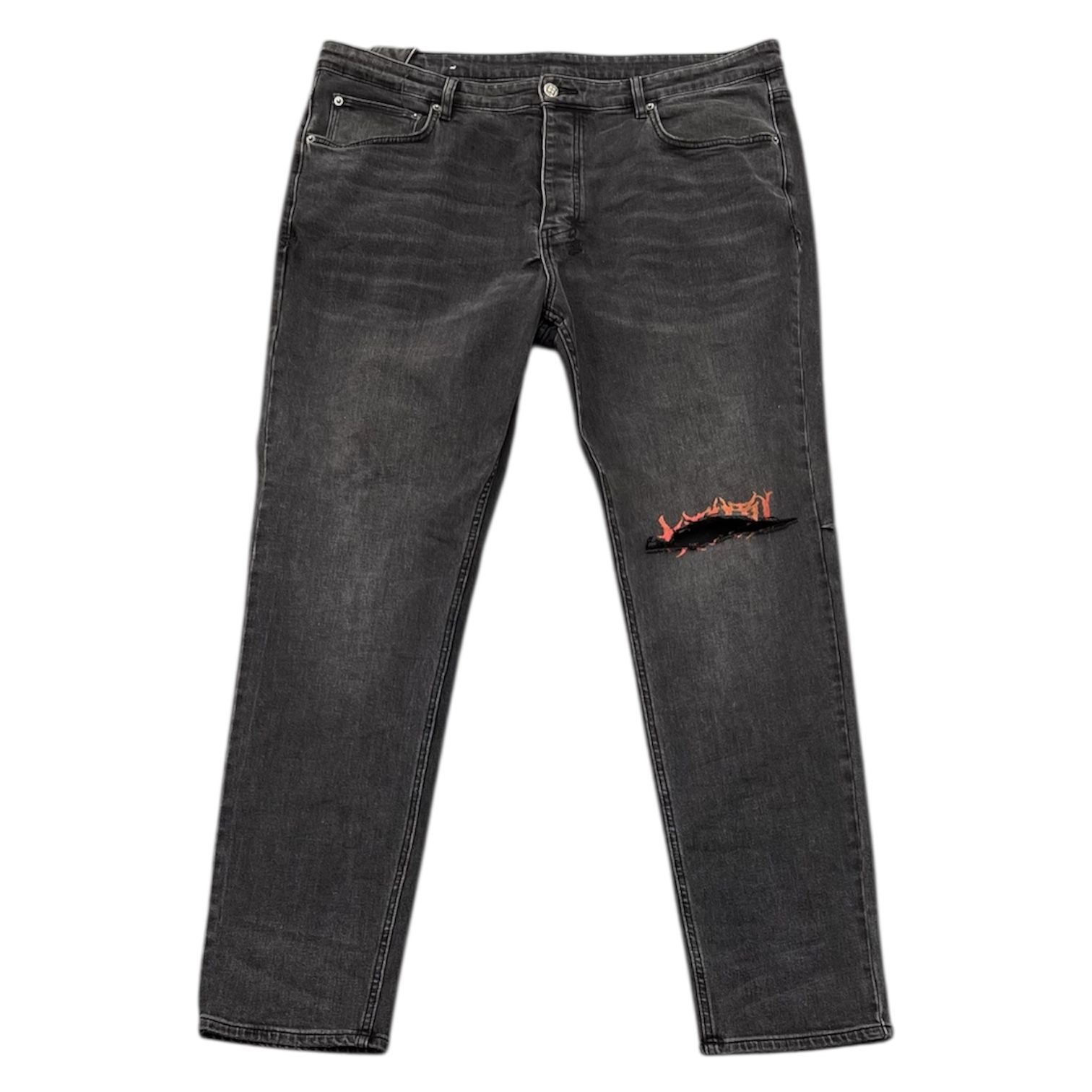 Ksubi Chitch Angst Sabbath Jeans (Black Washed) - Preowned