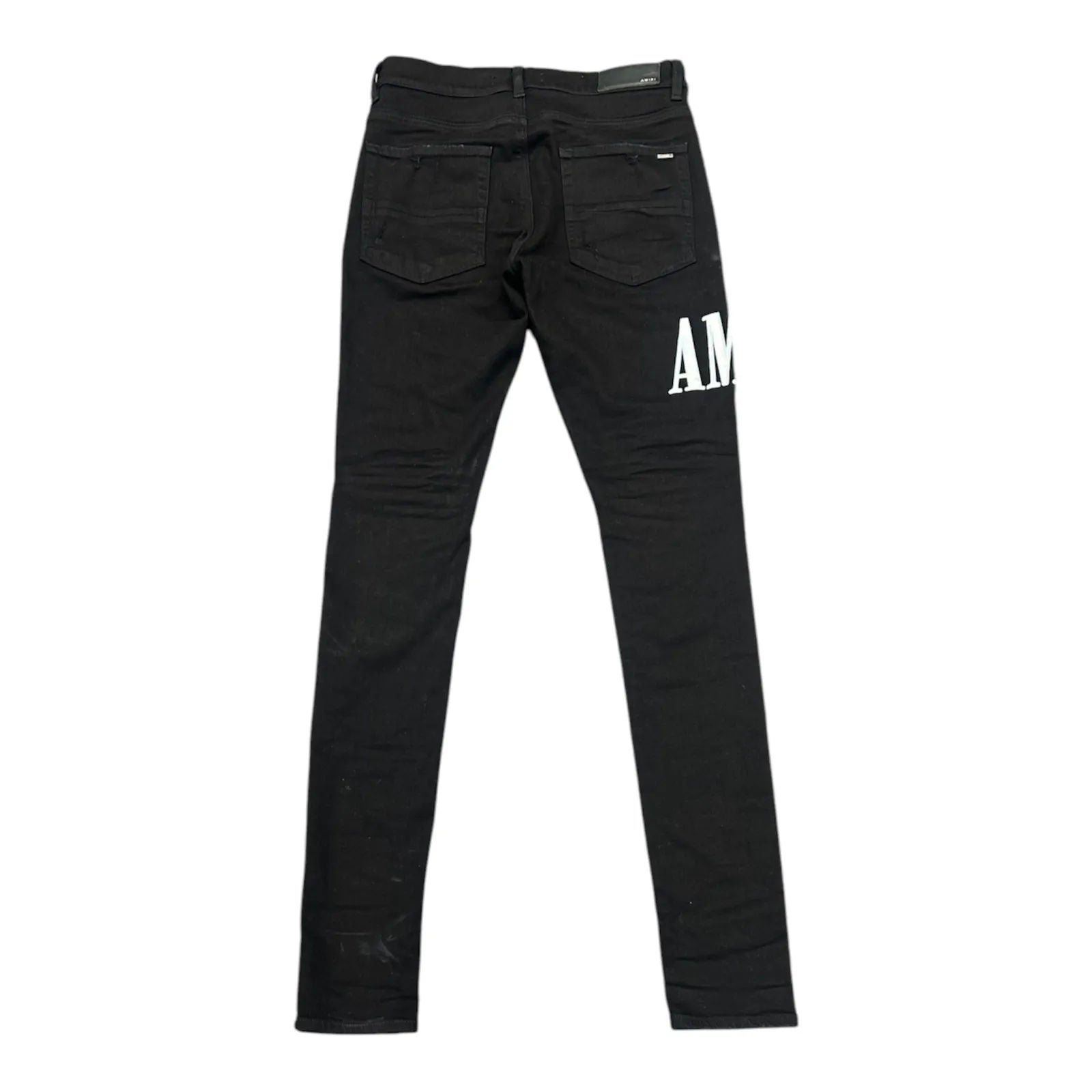 Amiri Tie Dye Core Logo Jean (Black) - Preowned