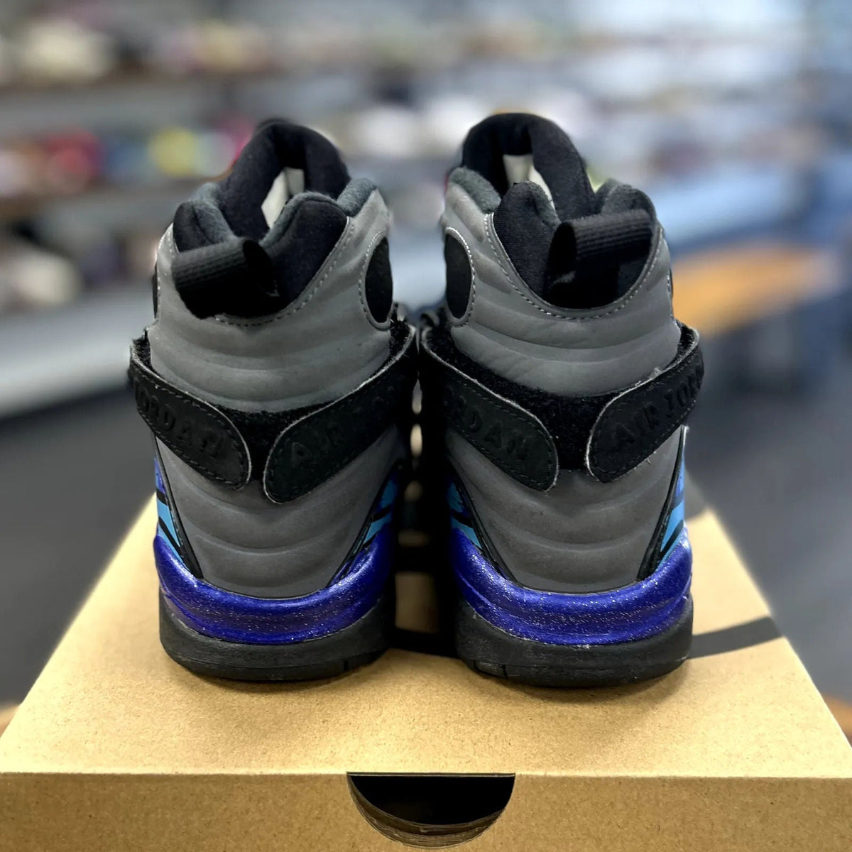 Jordan 8 Retro Aqua (2025) (GS) - Preowned