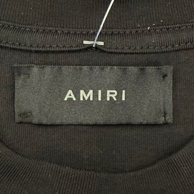 AMIRI Core Logo Tee (Black/Blue) - Preowned