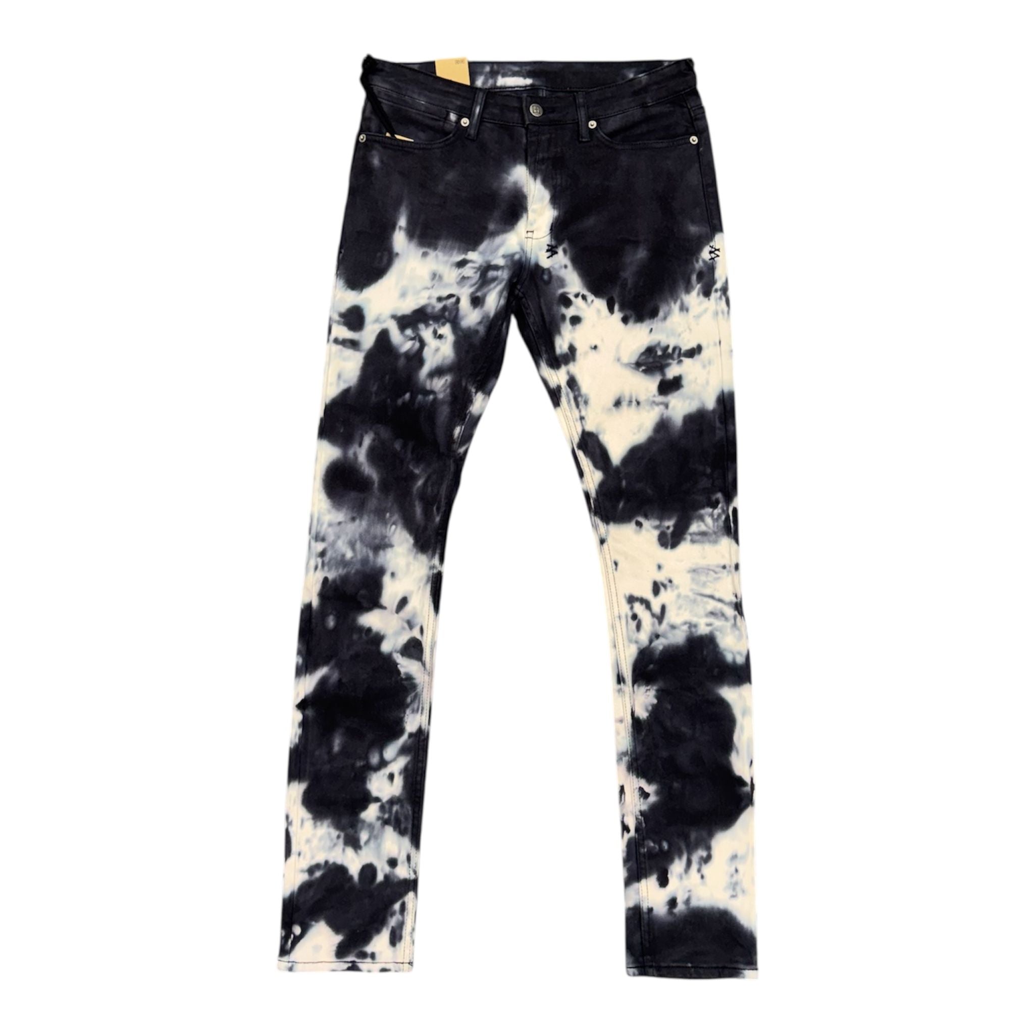 Ksubi Van Winkle Habits Dialled Jean (Black/White)