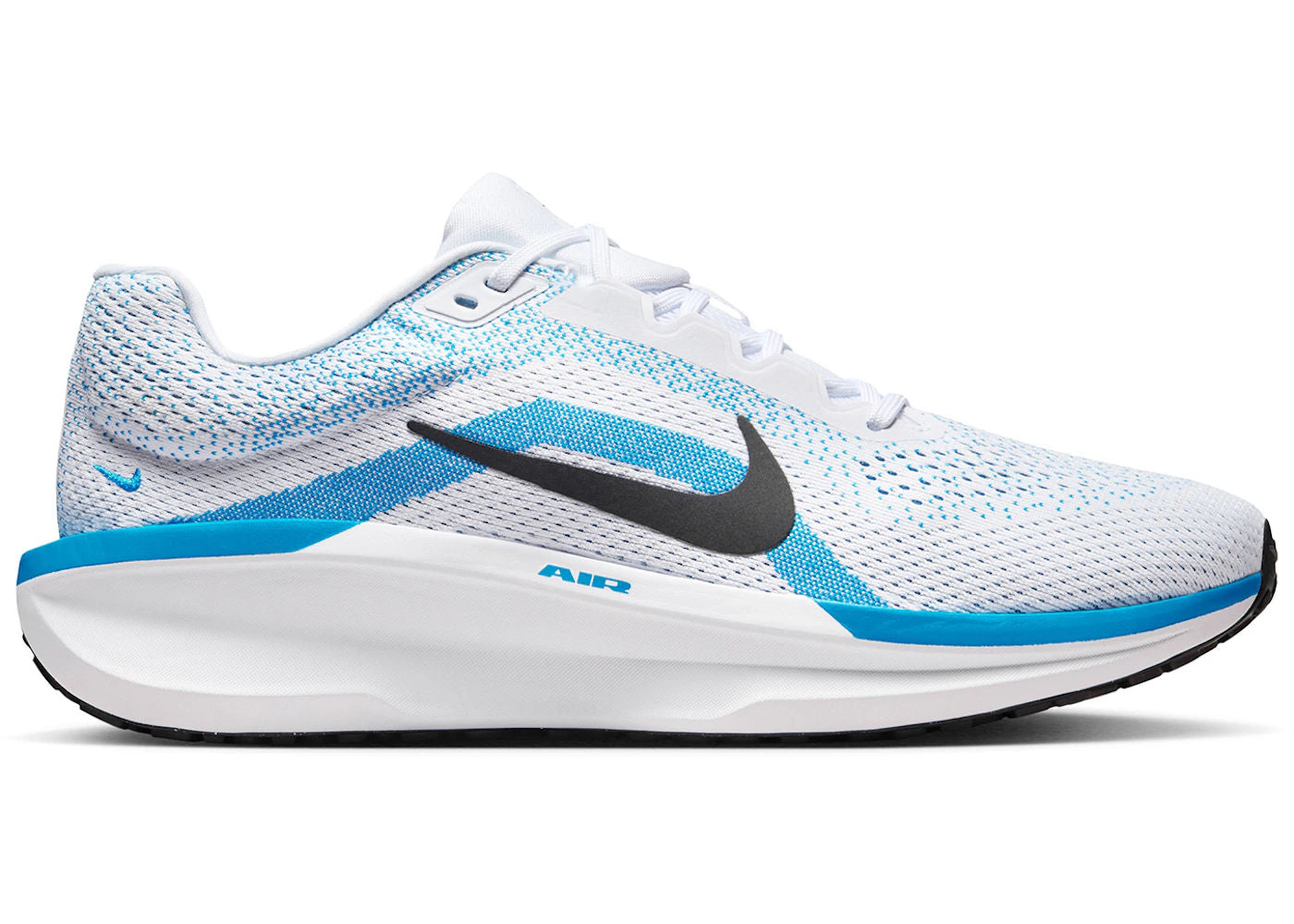 Nike Air Winflo 11 White Blue Hero Black - Preowned