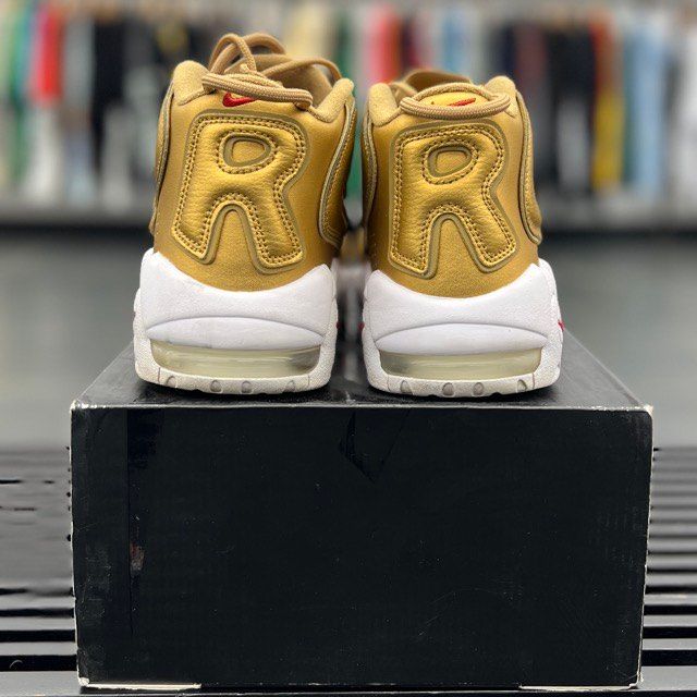 Nike Air More Uptempo Supreme Suptempo Gold - Preowned