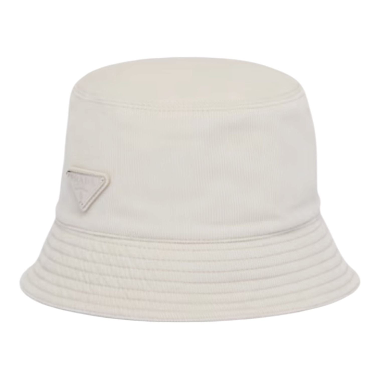 Prada Corduroy Bucket Hat (White)