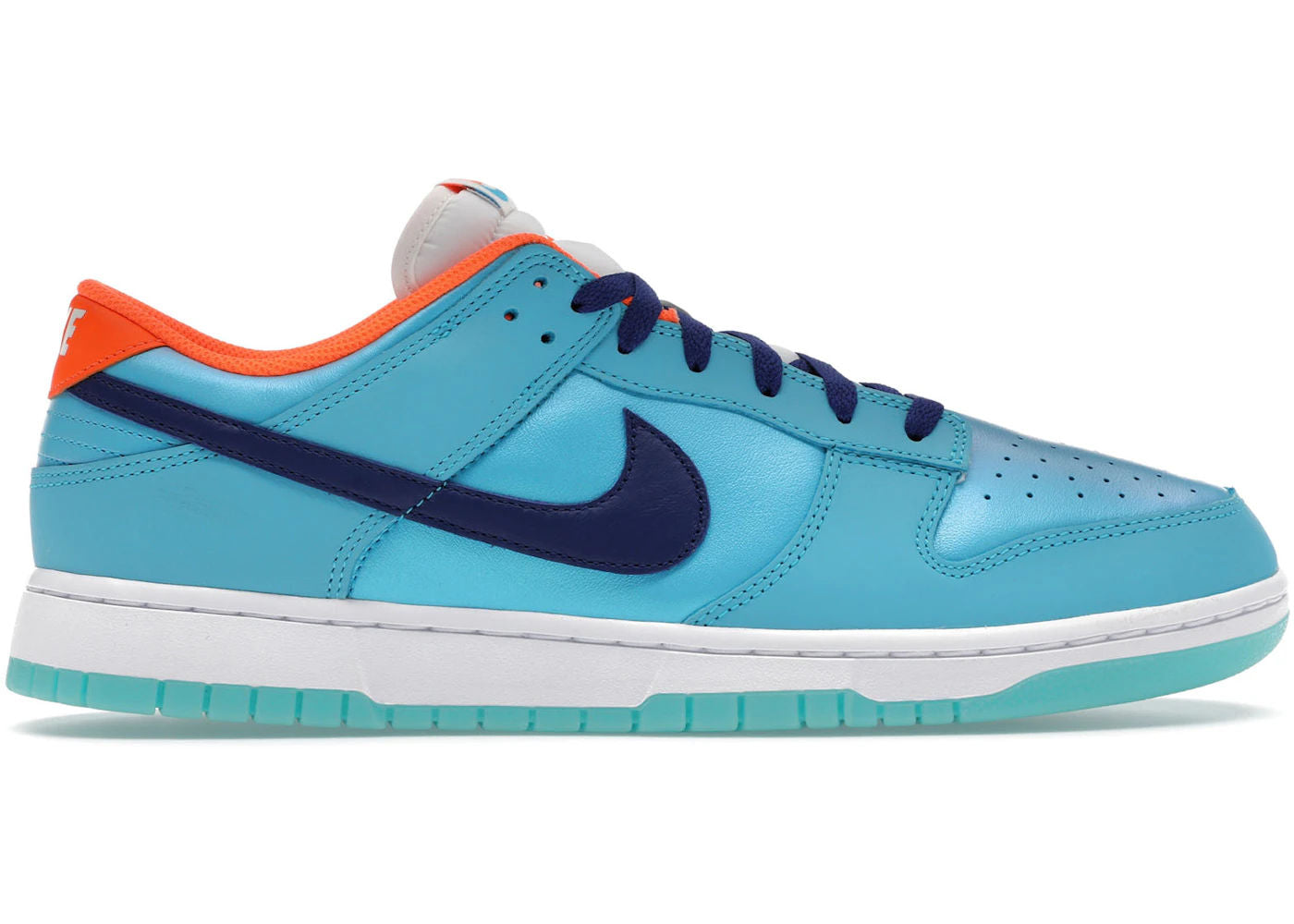 Nike Dunk Low SE Baltic Blue Total Orange - Preowned