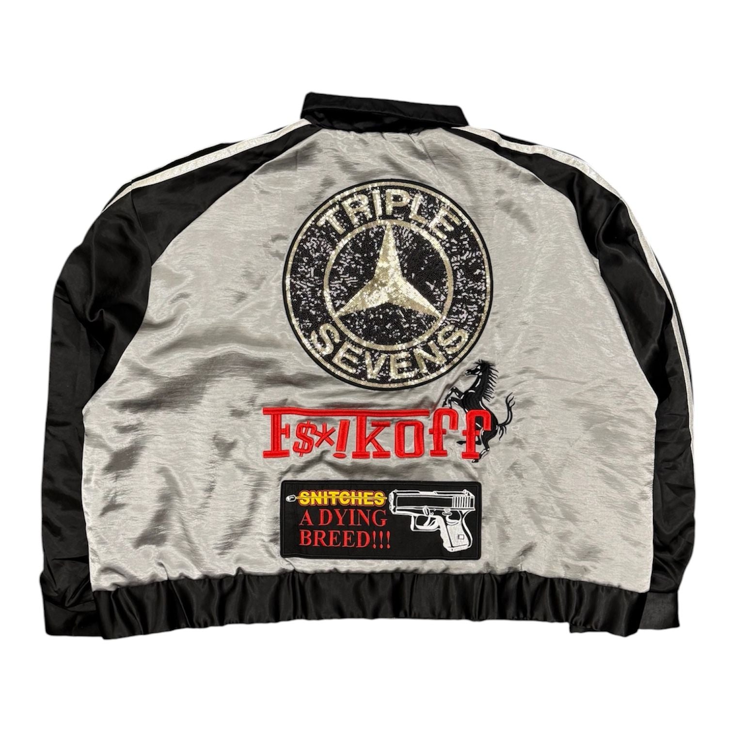 Triple 7's Silver Bullet Jacket (Grey)
