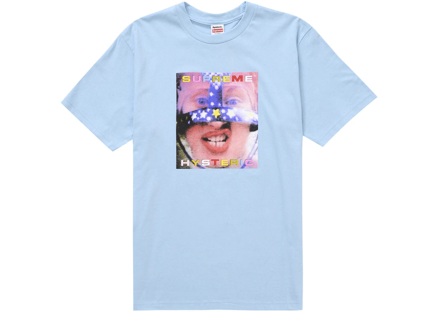 Supreme Hysteric Glamour Headcase Tee Light Blue