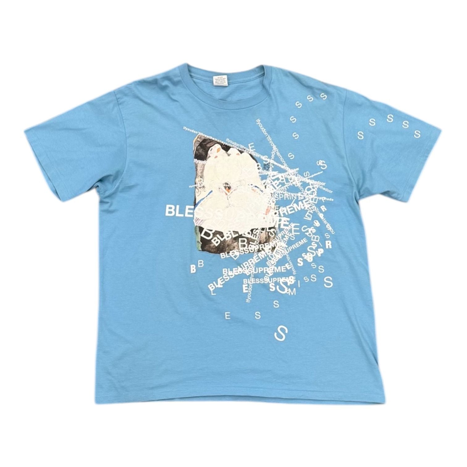 Supreme Bless Observed In A Dream Tee Light Slate - Preowned