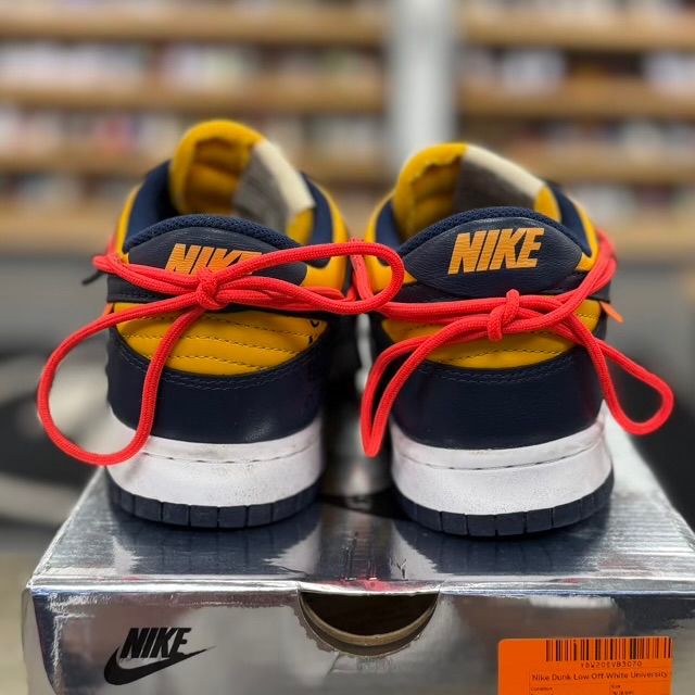 Nike Dunk Low Off-White University Gold - Preowned